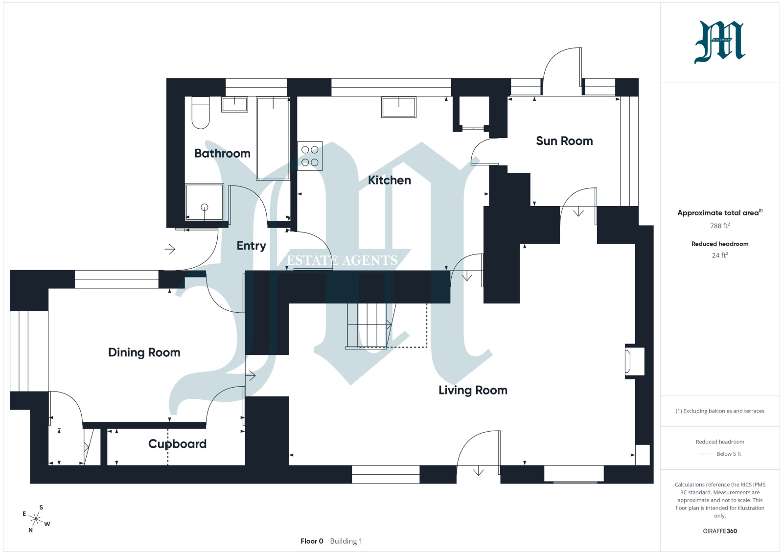 Woodland Cottage, Townshend, Hayle floorplan