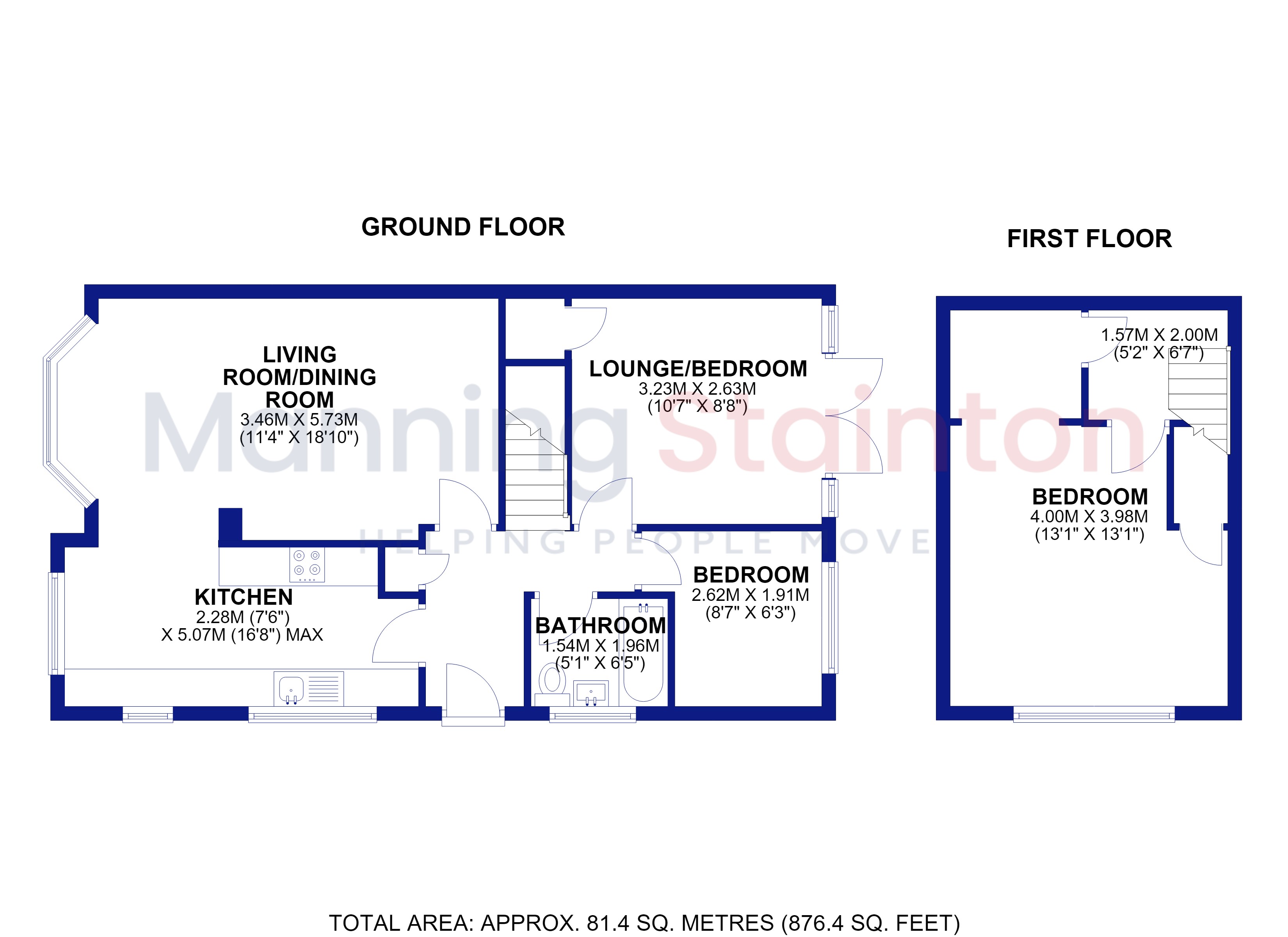 1, Westroyd Crescent, West Yorkshire floorplan