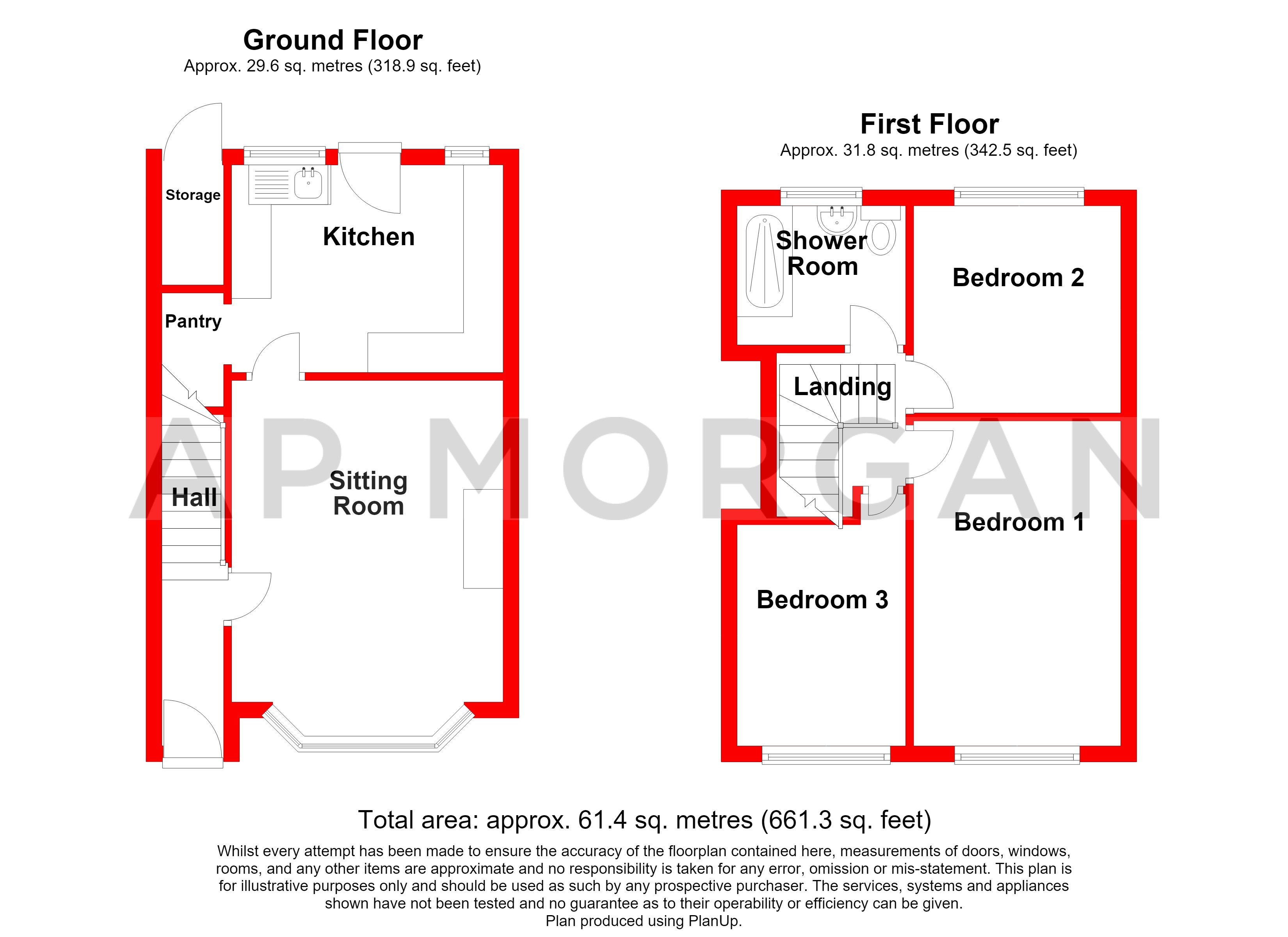 292, Alvechurch Road, West Midlands floorplan