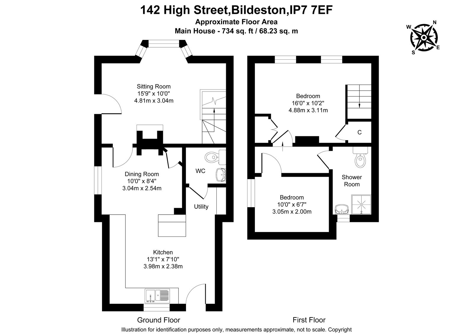 142, High Street, Ipswich floorplan
