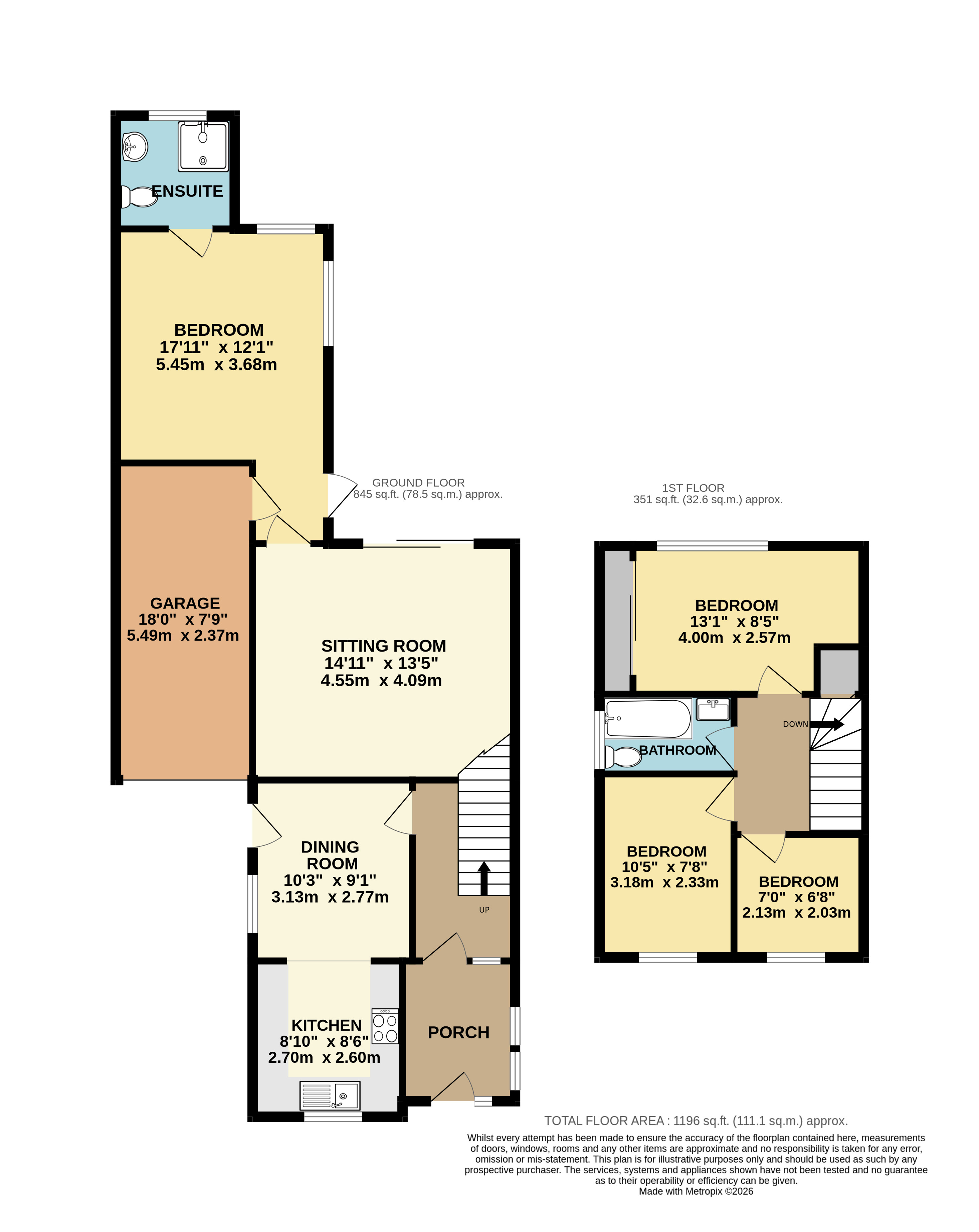 17 Burwood Road, Torrington Devon, Devon floorplan