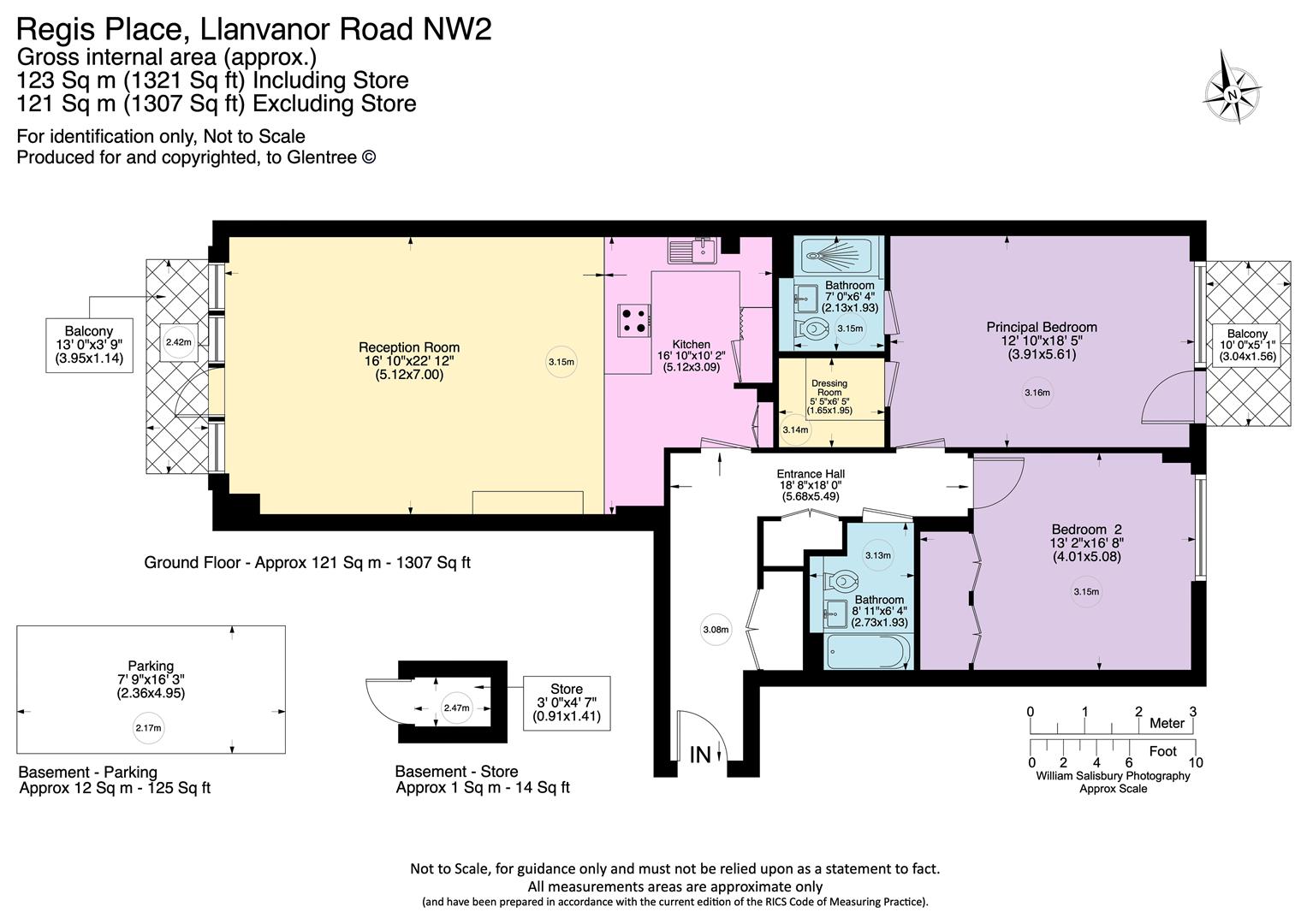 The Lexington, 7, Llanvanor Road, London floorplan