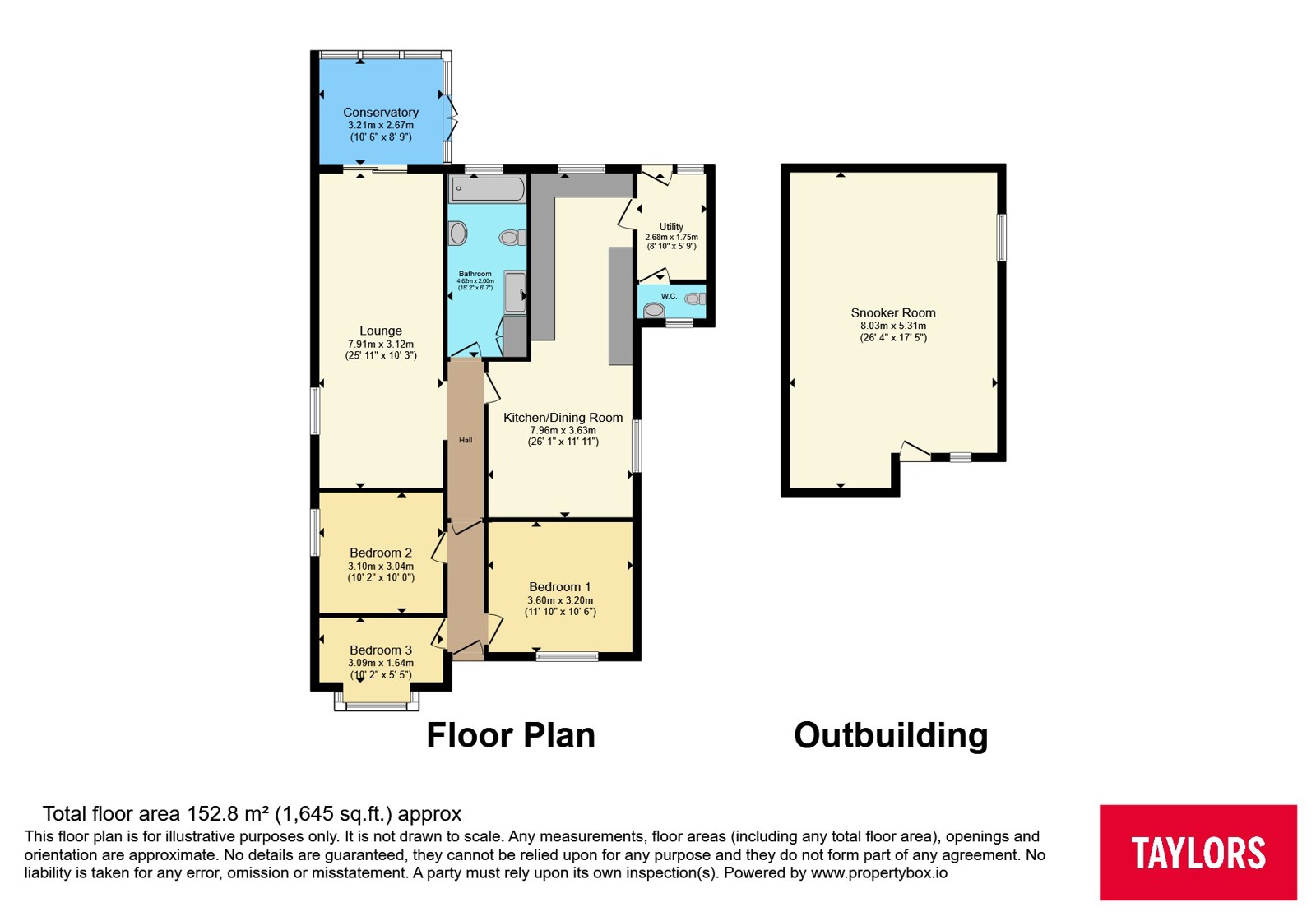 105, Badminton Road, Bristol floorplan
