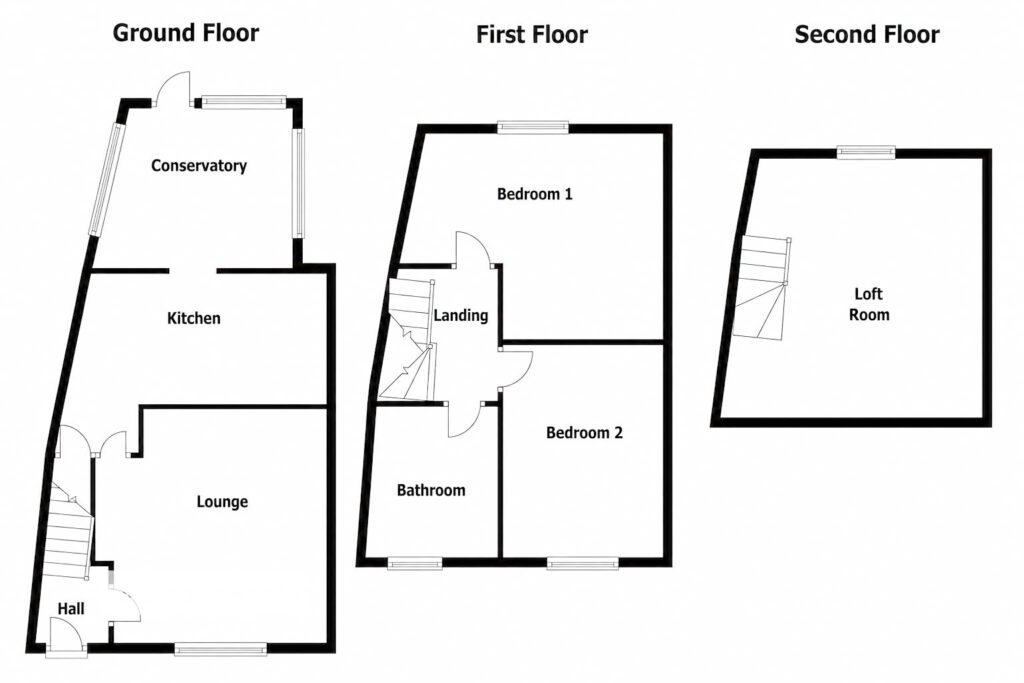 2, Parrock St, Rossendale floorplan