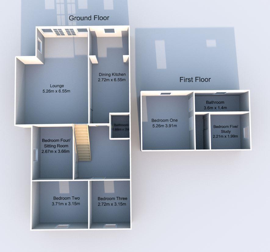 62, Cathedral Road, Oldham floorplan
