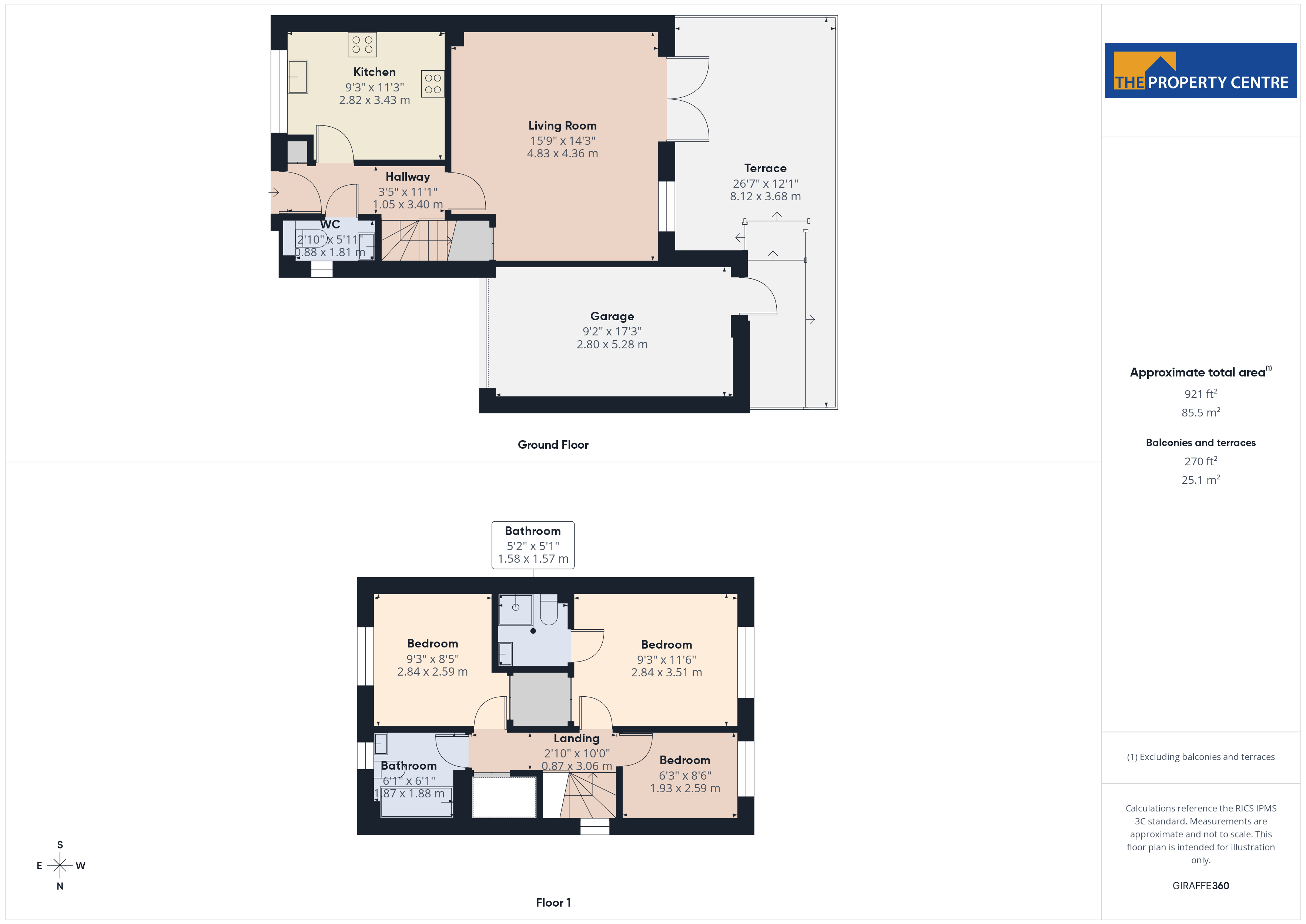 32, Hoskyns Avenue, Worcestershire floorplan