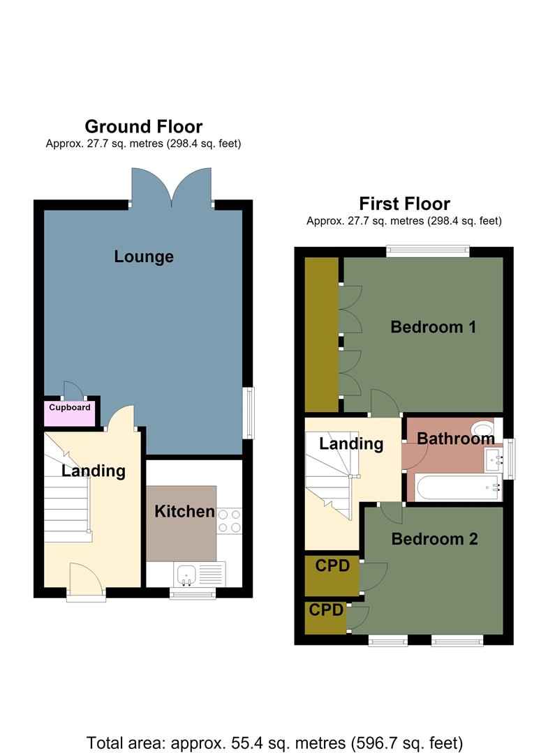 16, Drumfields, Neath floorplan