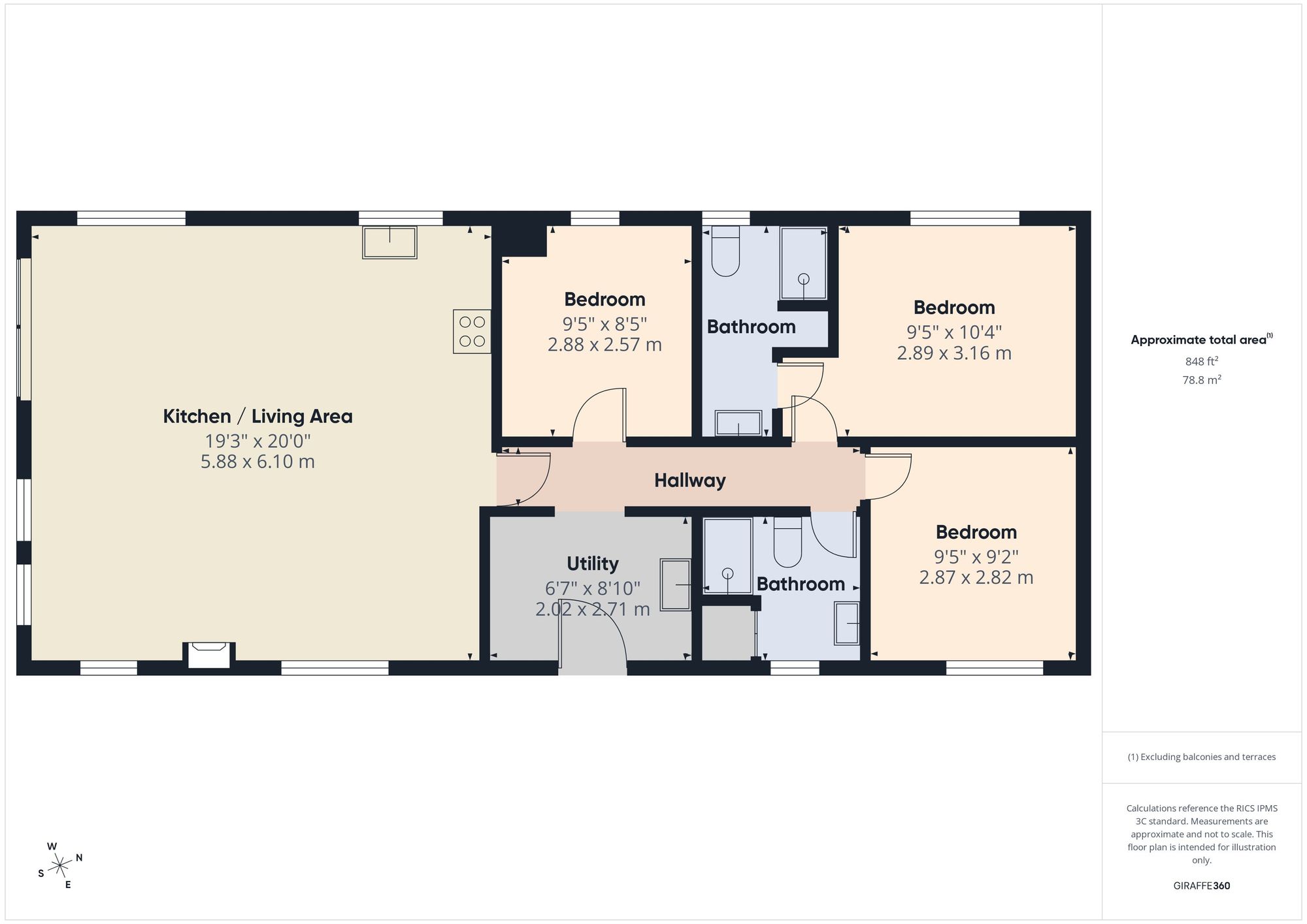 1 Woodland Rise, Forest Park, Northrepps Road, Cromer floorplan