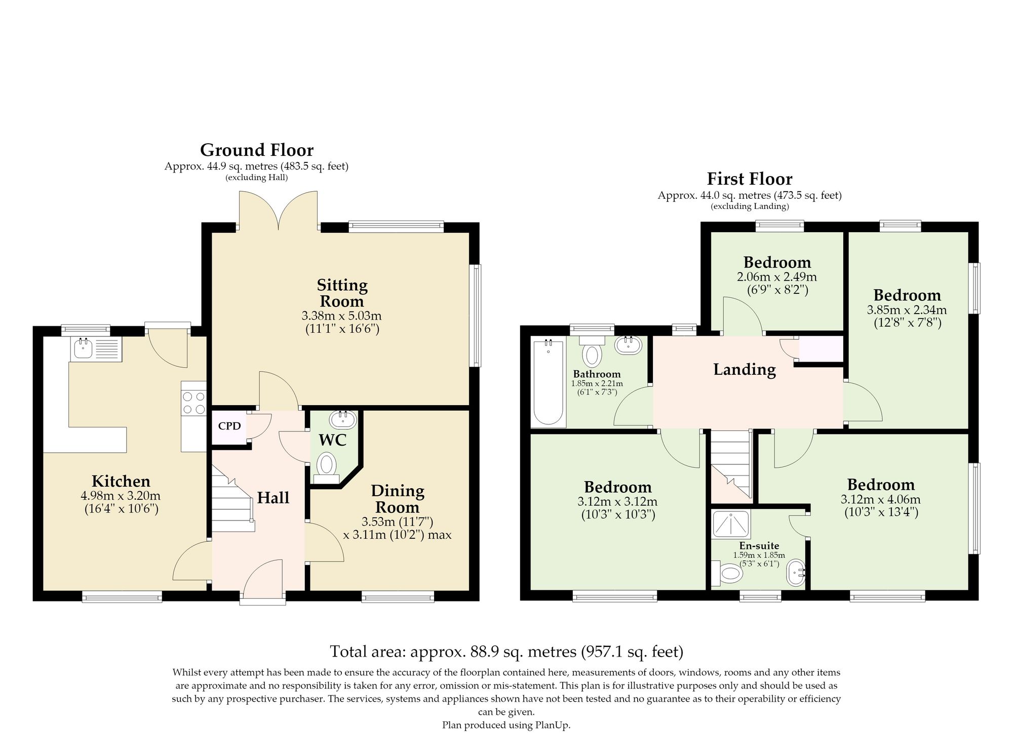 8 Alderfen Way, Norwich floorplan