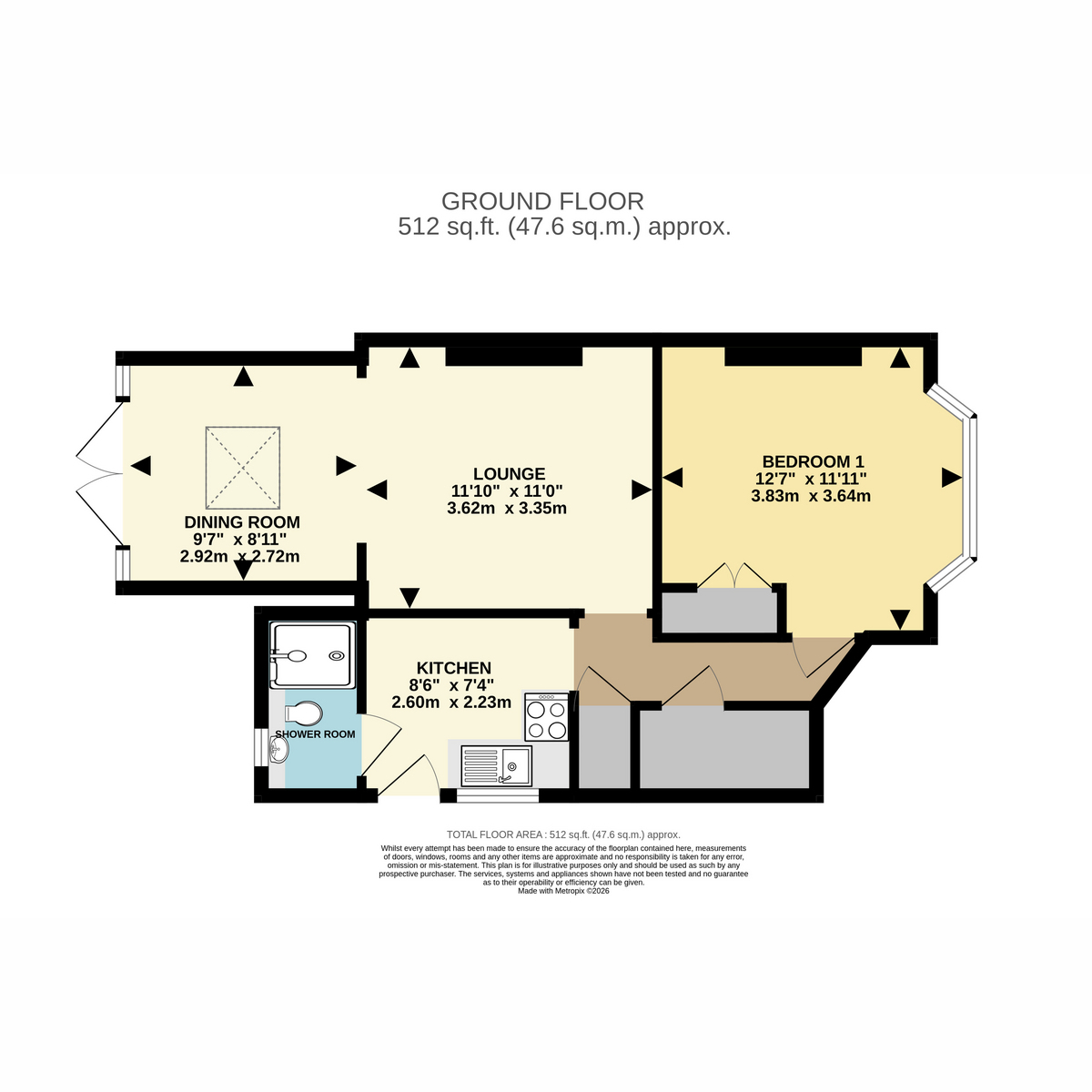 Beswick Avenue, Bournemouth floorplan