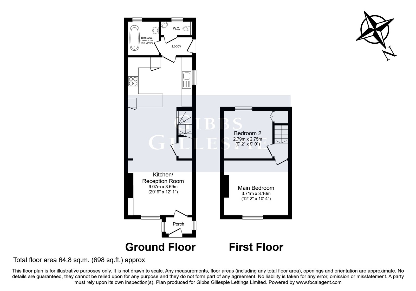 10, Windmill Lane, Bushey floorplan