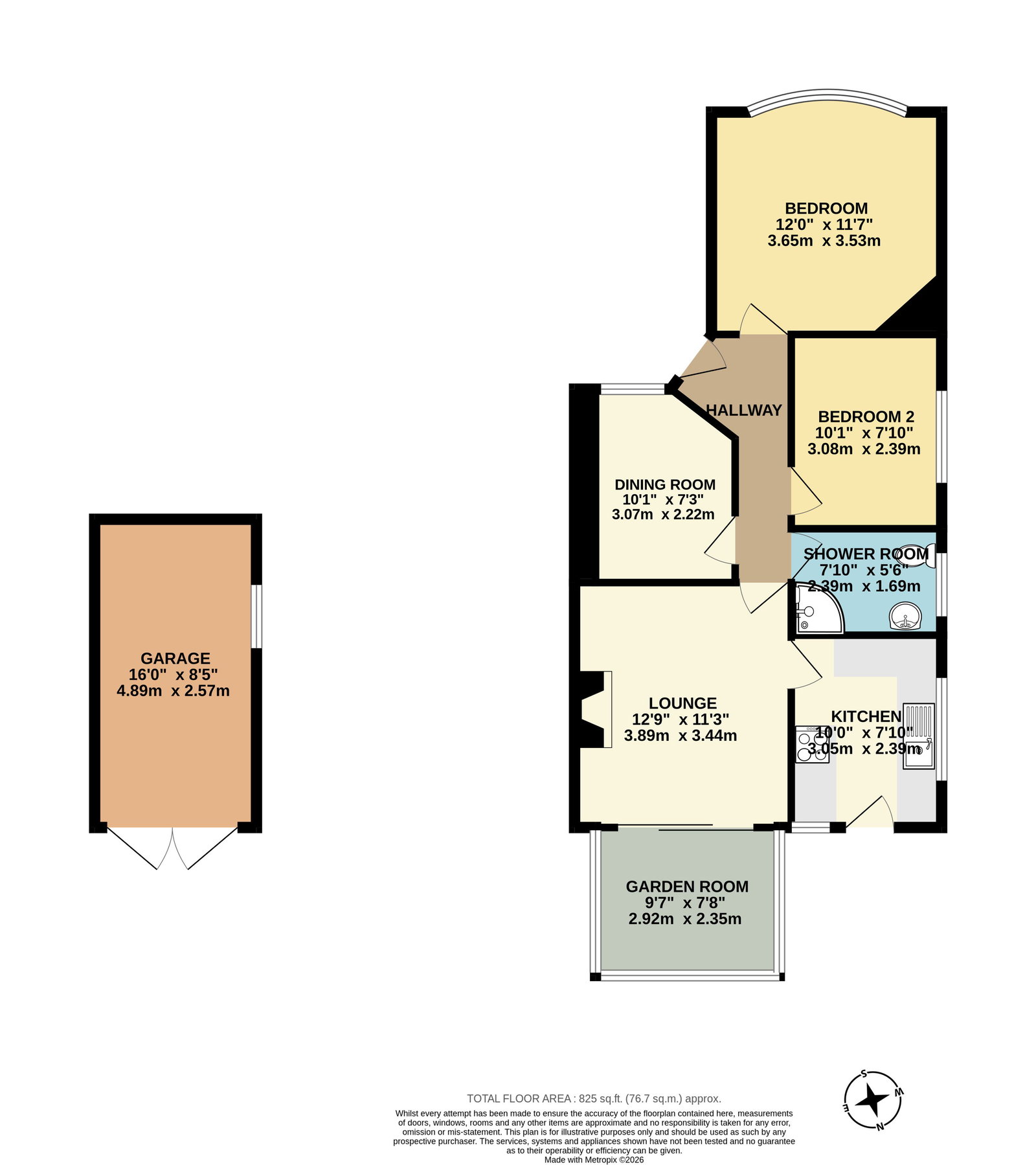 19, Marina Road, Plymouth floorplan