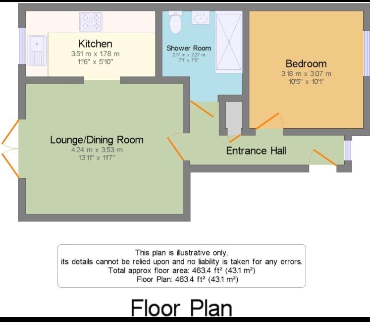 11, Croydon floorplan