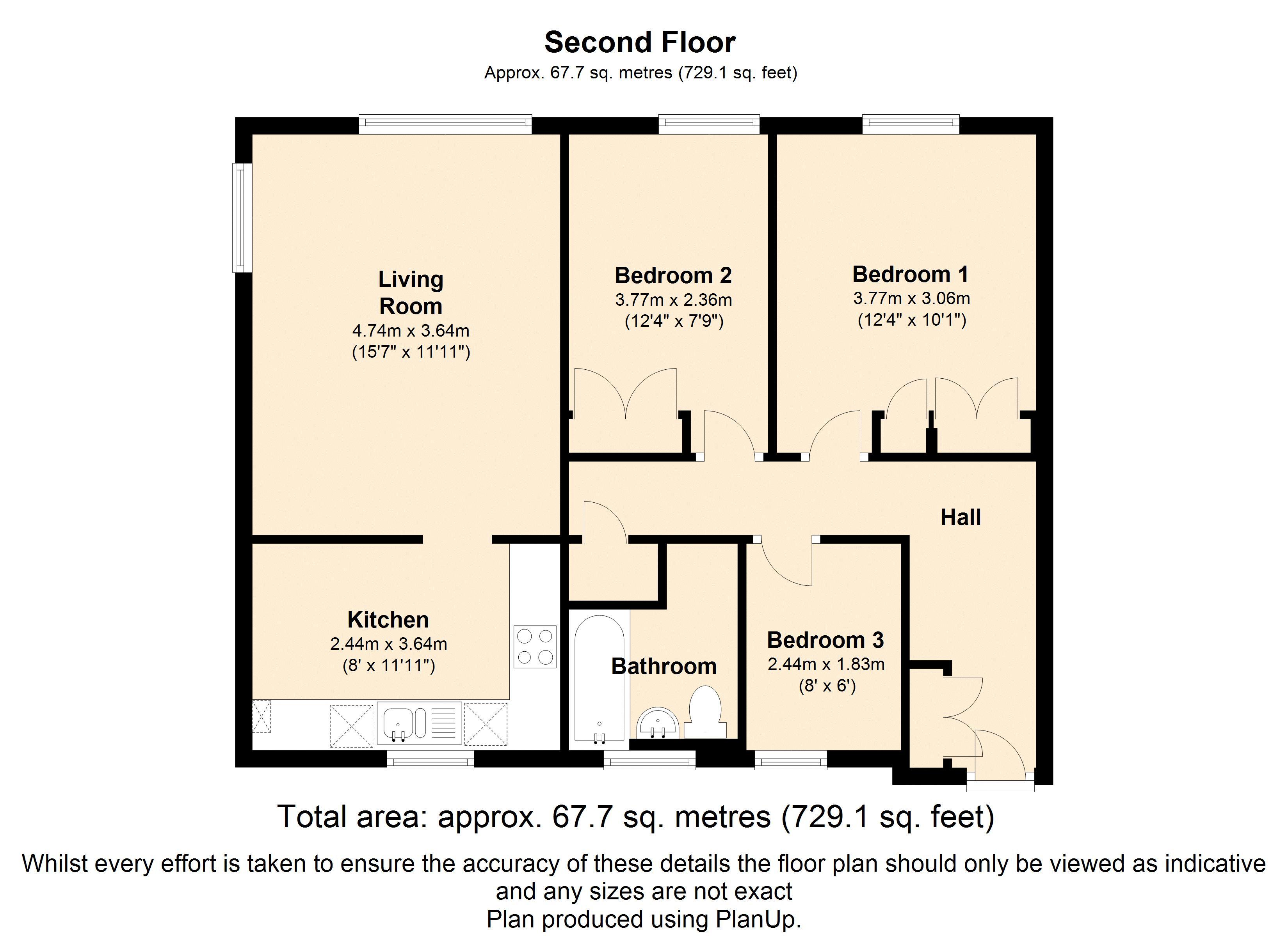 3 Bedrooms Flat for sale in Connaught Road, New Malden KT3