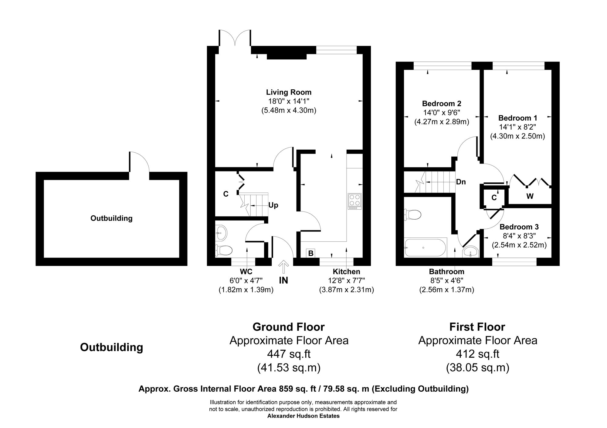 2 Sycamore Place, Newcastle Upon Tyne floorplan