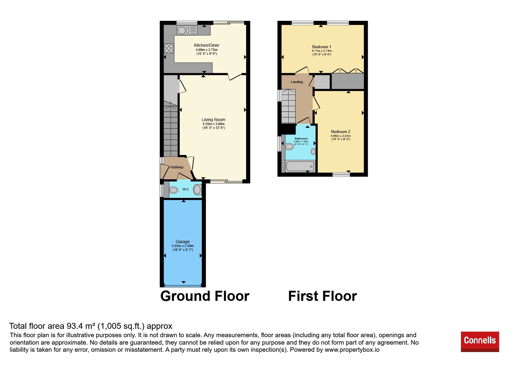 6c, Oxford Road, Redhill floorplan