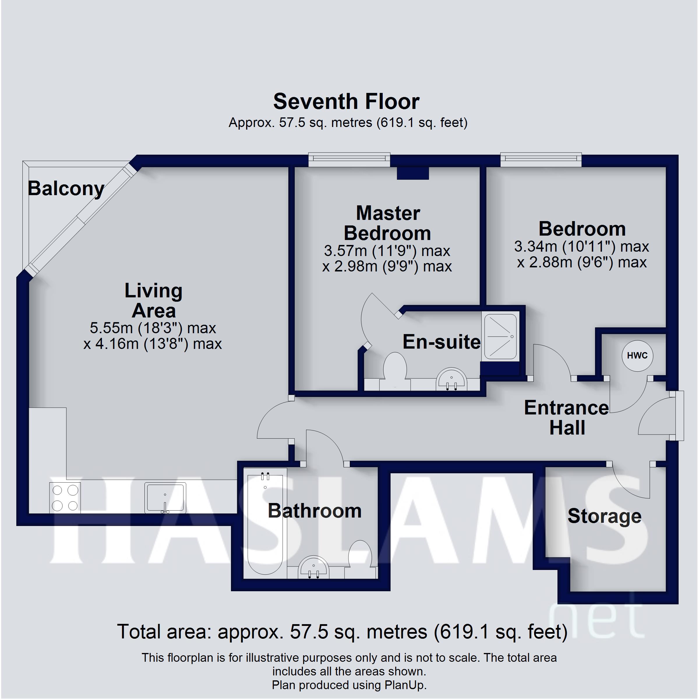 12, Projection East, Merchants Place, Reading floorplan