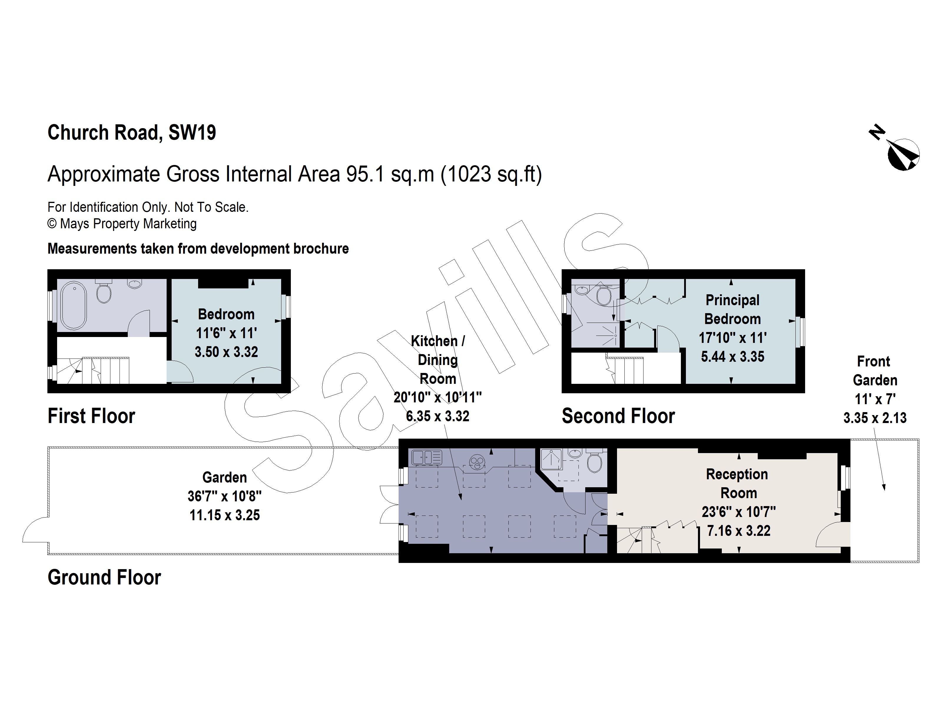 49, Church Road, London floorplan