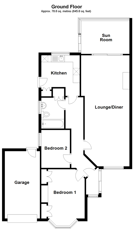 2 Bedrooms Semi-detached bungalow for sale in Saffron Close, West Horndon, Brentwood, Essex CM13