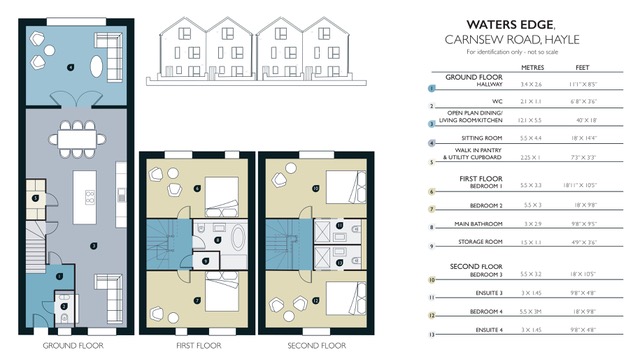 Carnsew Road, Cornwall floorplan