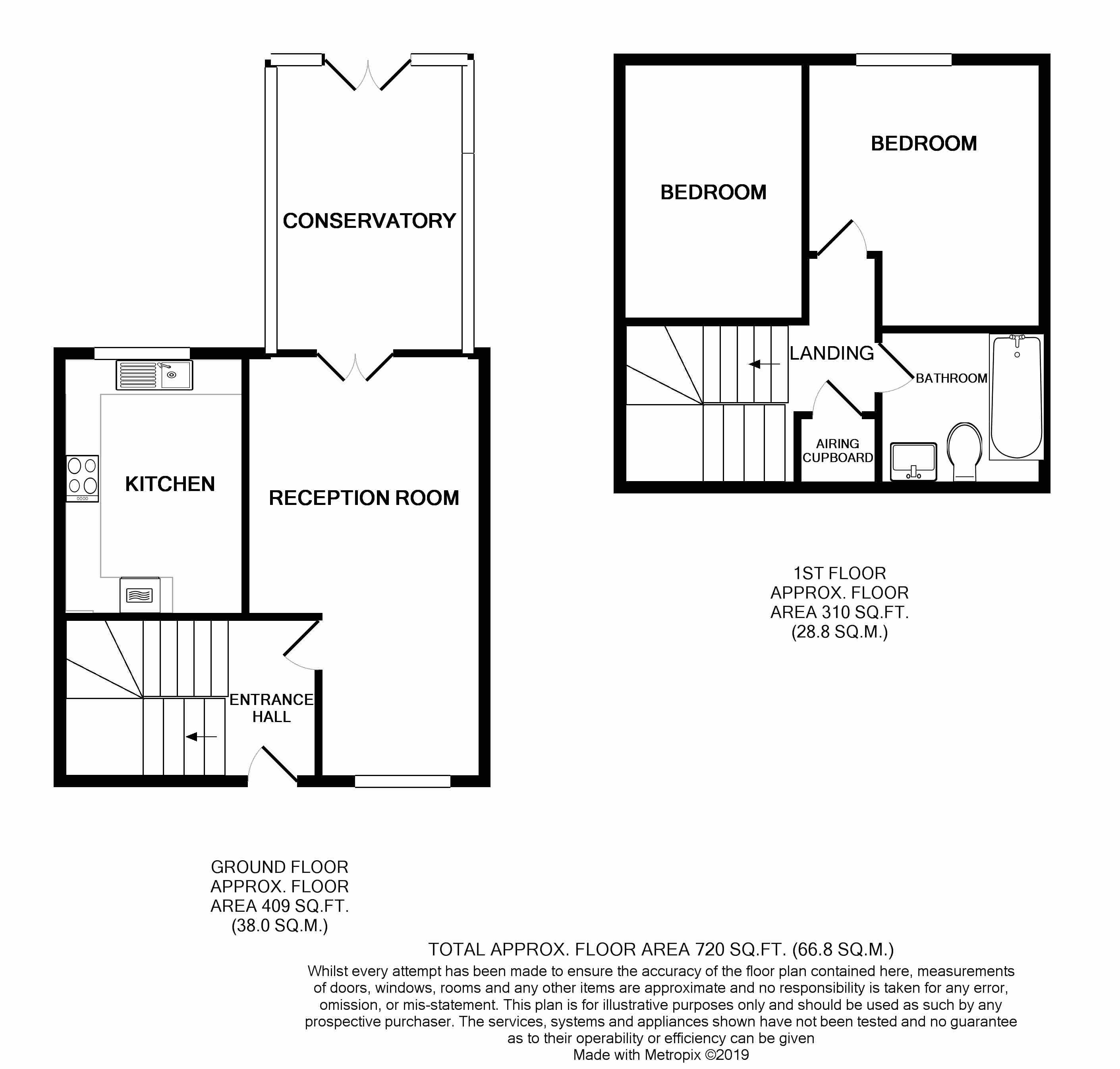 2 Bedrooms Terraced house to rent in Marlborough Street, Eastville, Bristol BS5