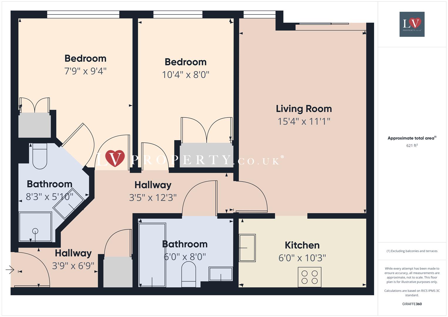 33 The Qube, 71, Edward Street, Birmingham floorplan