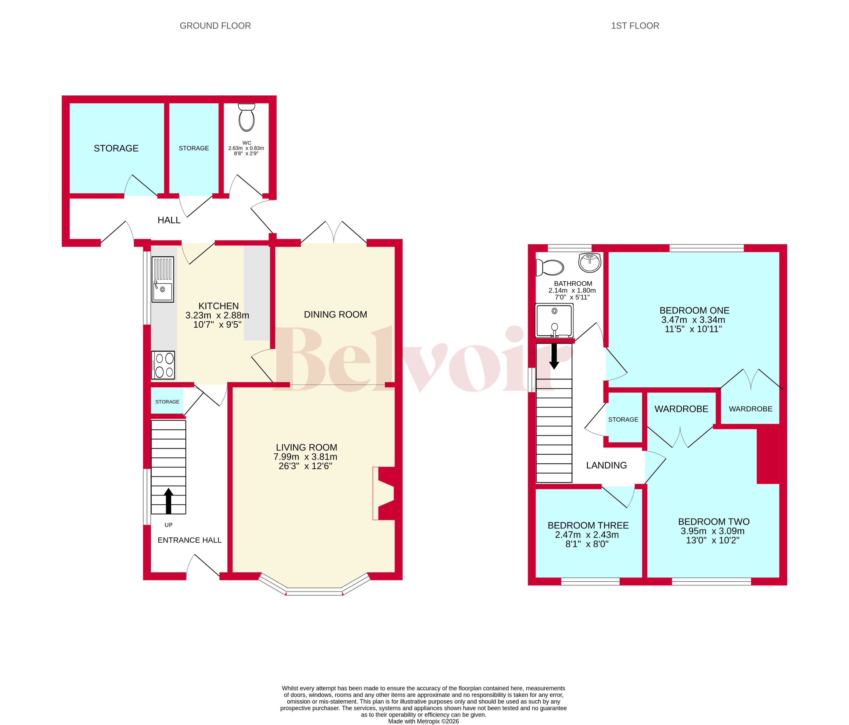 24, Wavell Road, Walsall floorplan