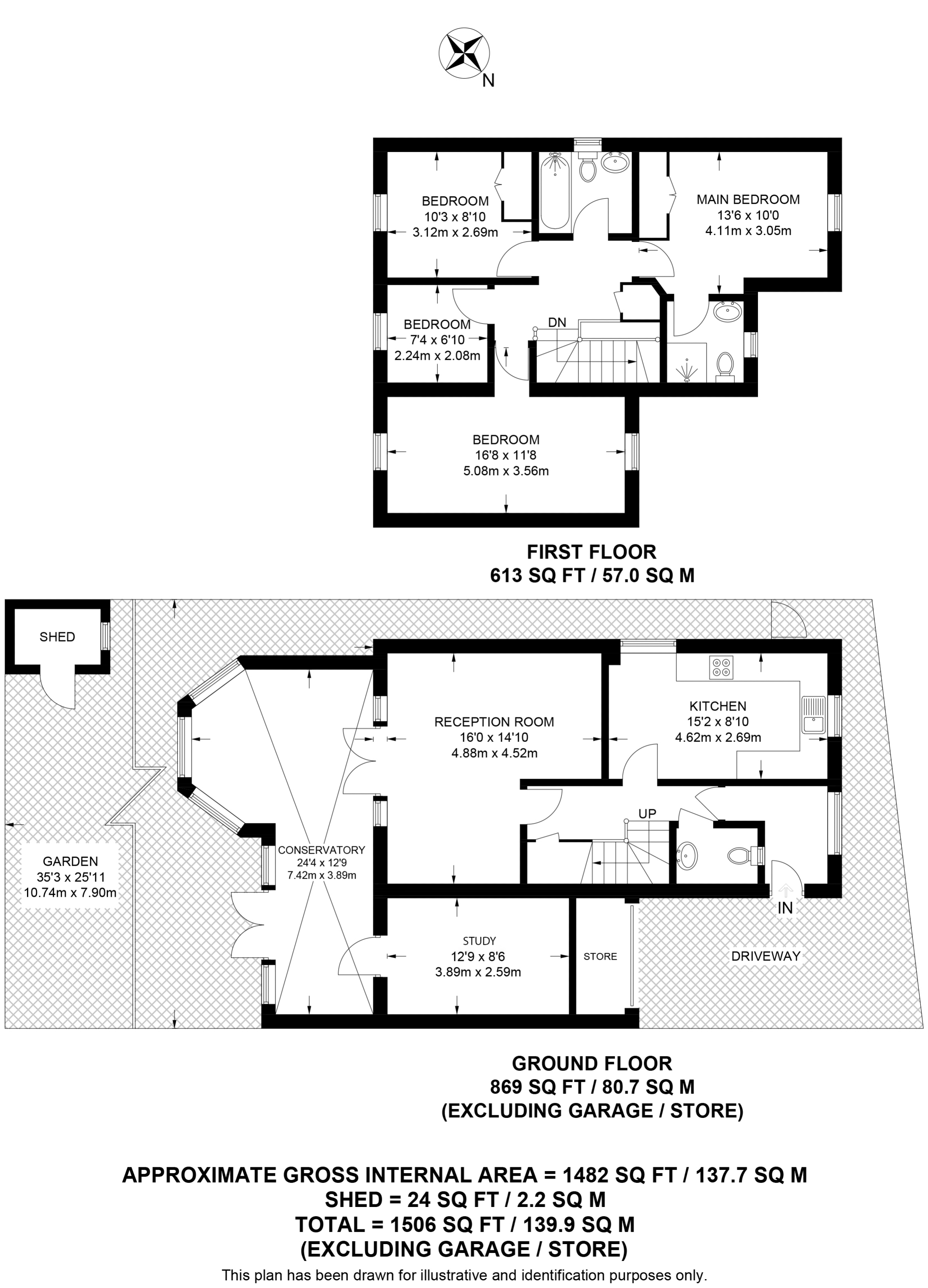 Balmoral Avenue, New Southgate floorplan