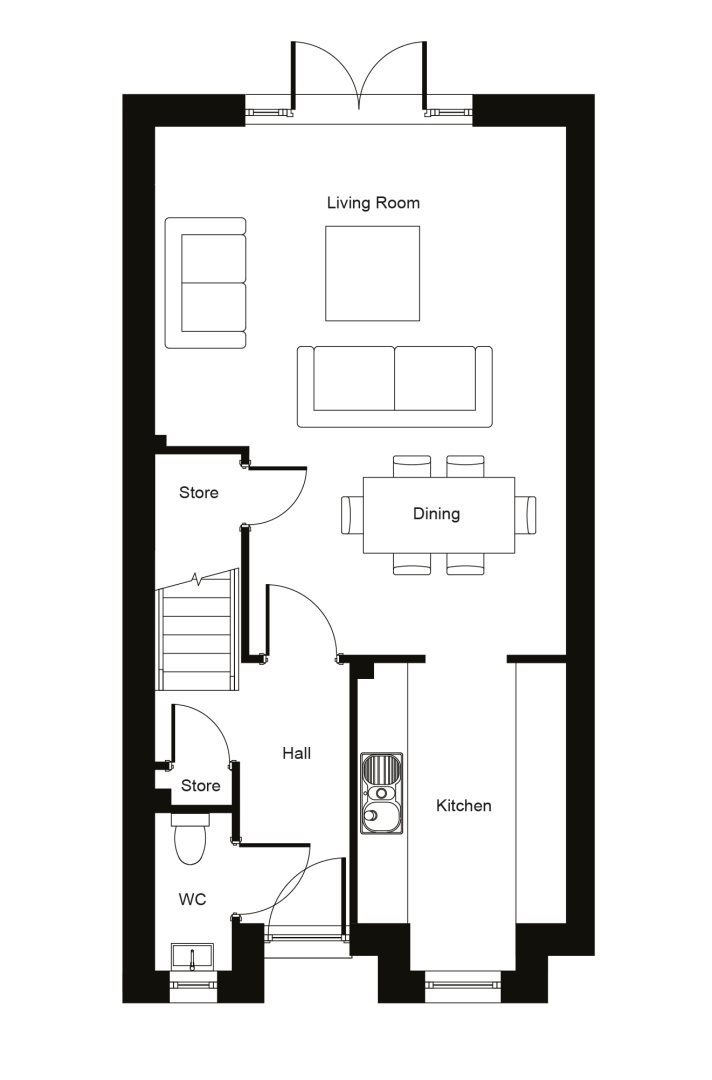 Plot 7 - The Altrincham -, Brook House Place, Urmston floorplan