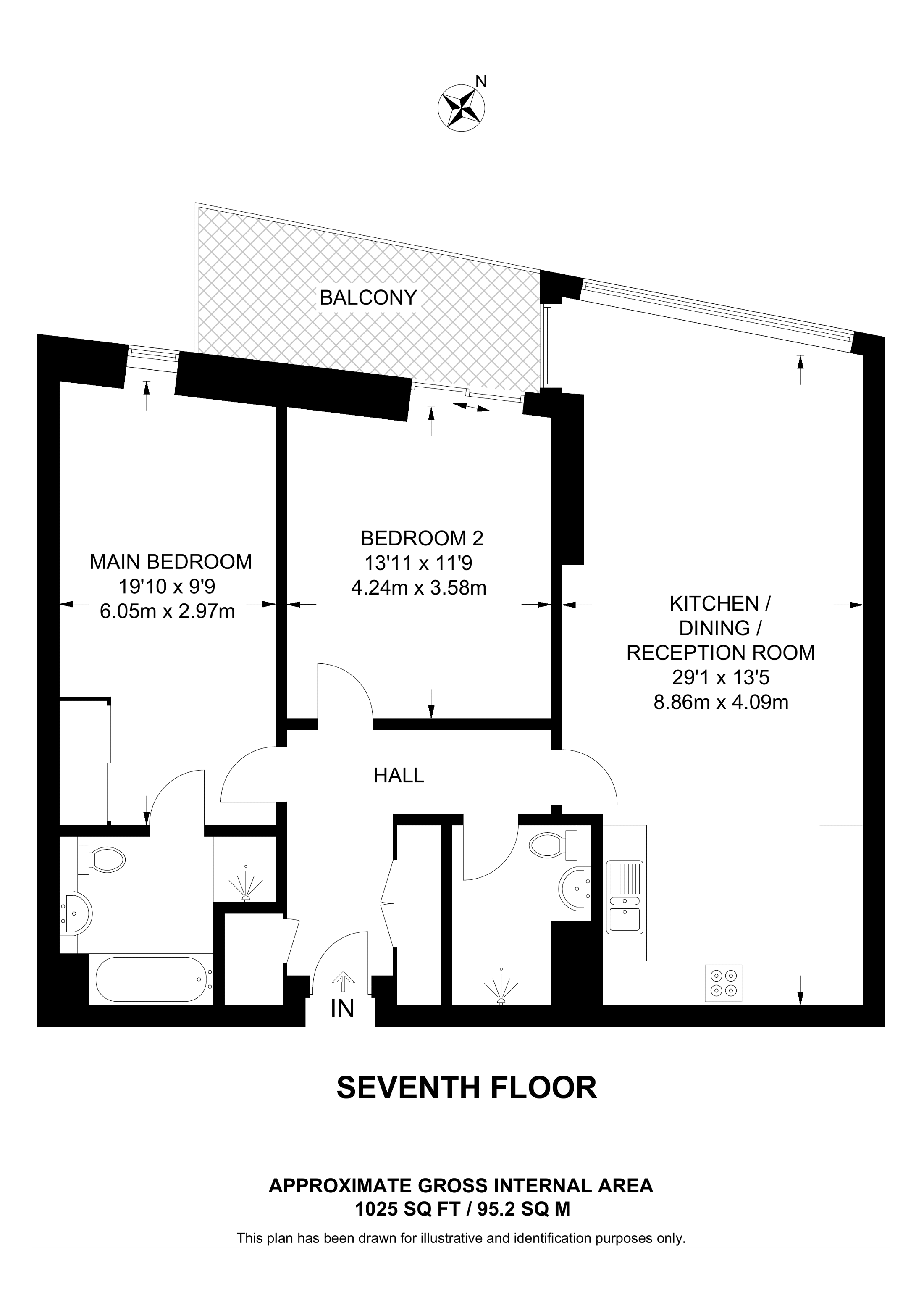Wyndham Apartments, East Greenwich floorplan