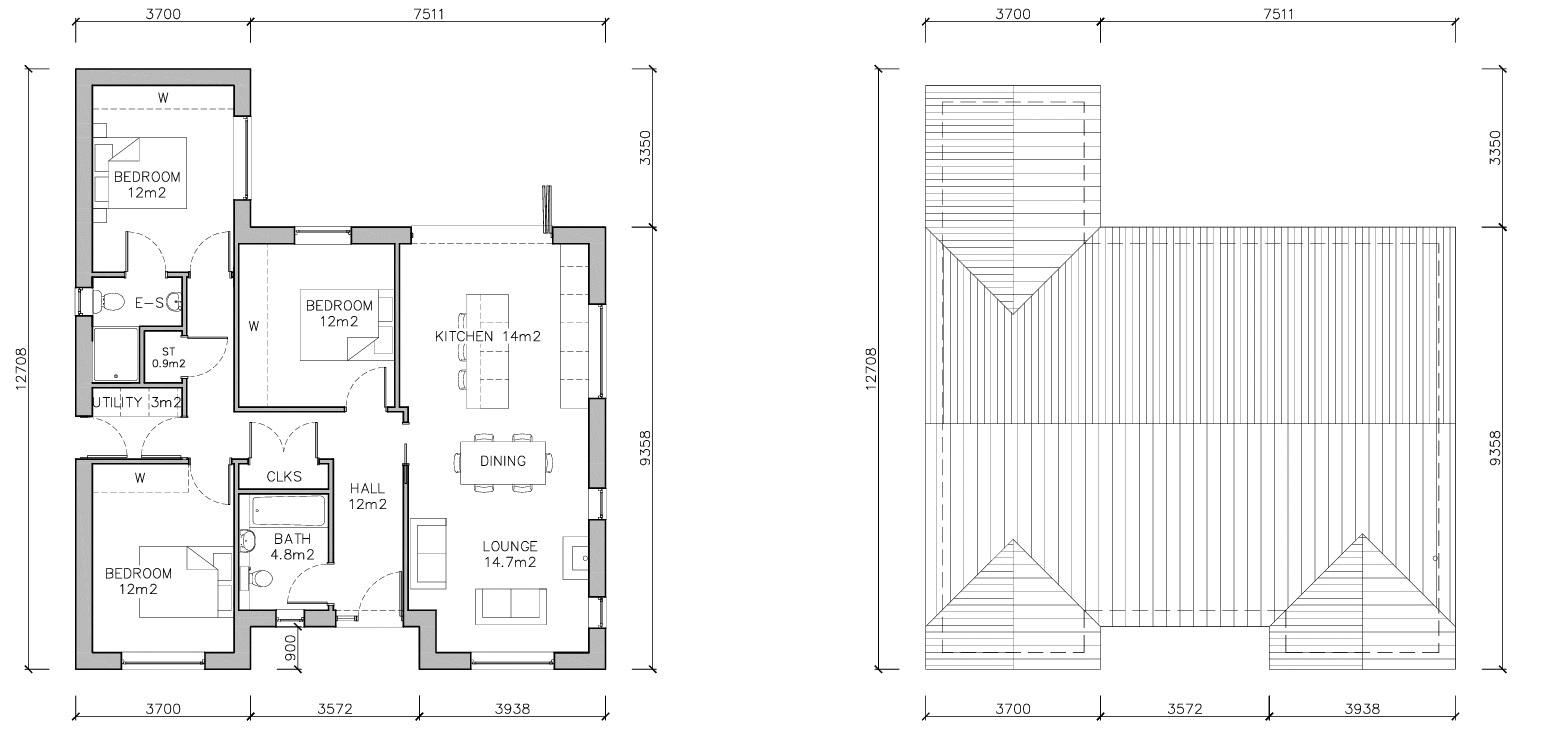 Land to the rear of 26-28, Blunham Road, Bedford floorplan