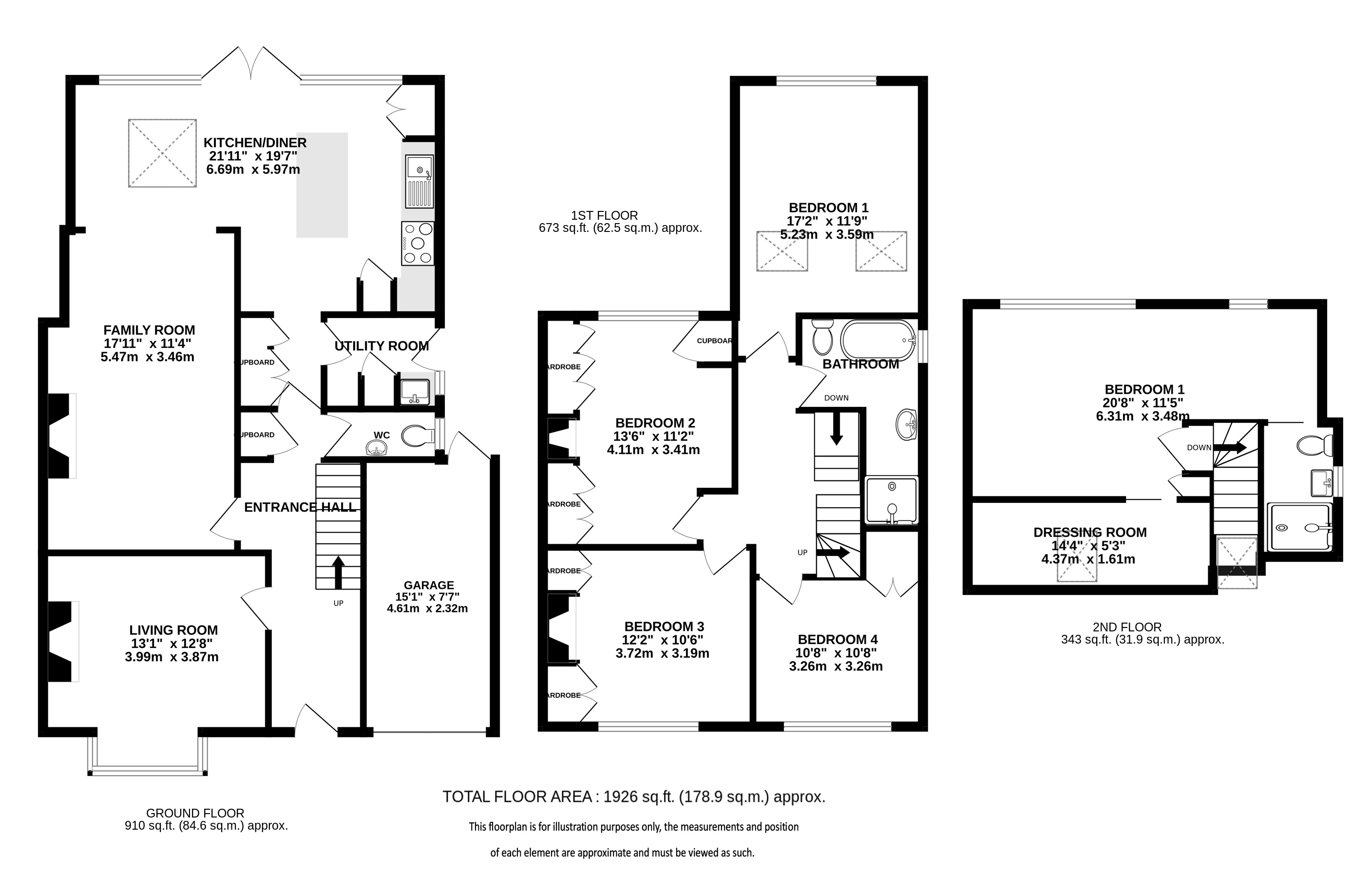 80, Topstreet Way, Harpenden floorplan