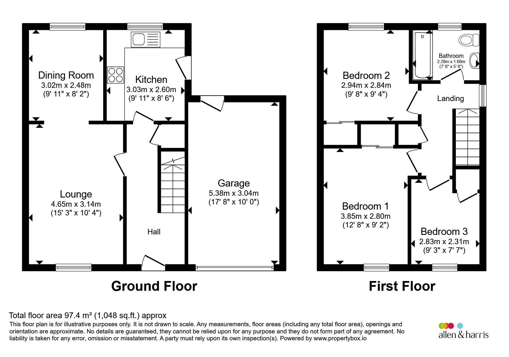 24, Oakridge Crescent, Paisley floorplan