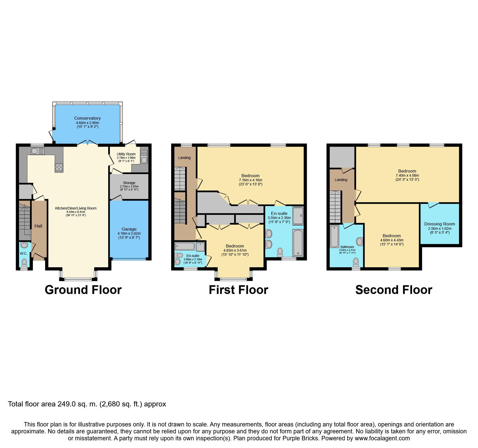 4 Bedrooms Town house for sale in Deveraux Close, Beckenham BR3