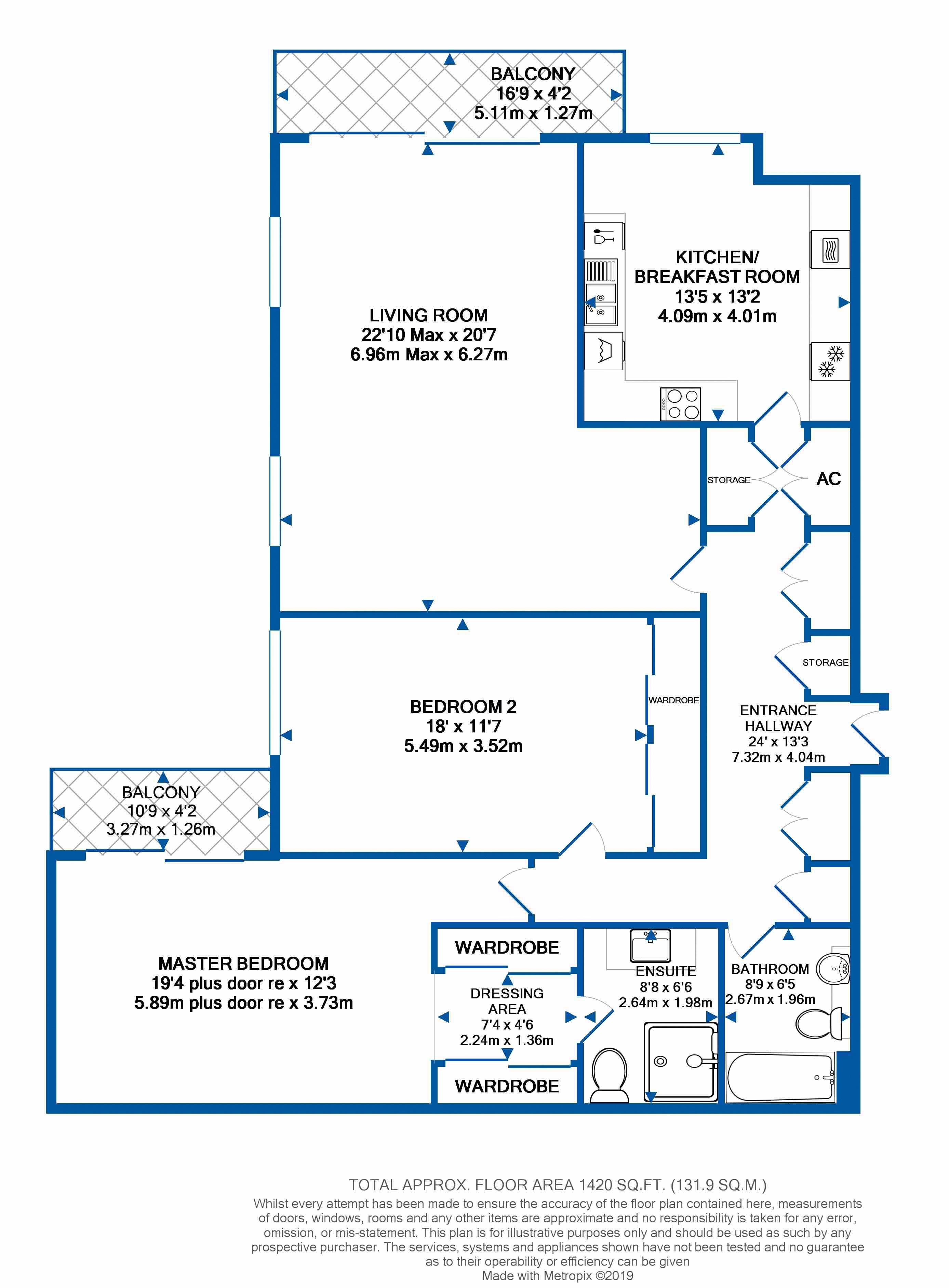 2 Bedrooms Flat for sale in Dorin Court, Landscape Road, Warlingham CR6