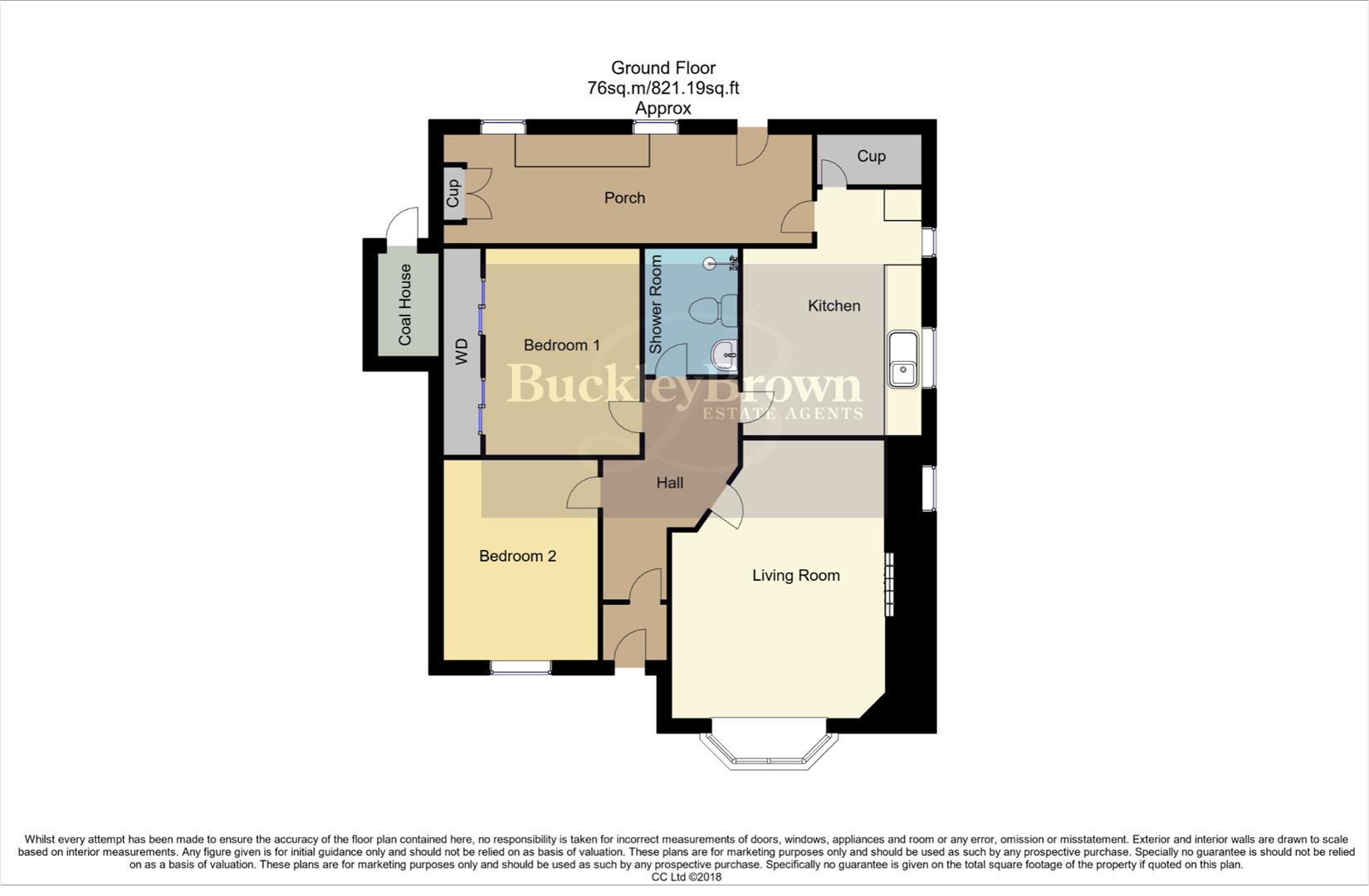 3, Norton Avenue, Chesterfield floorplan