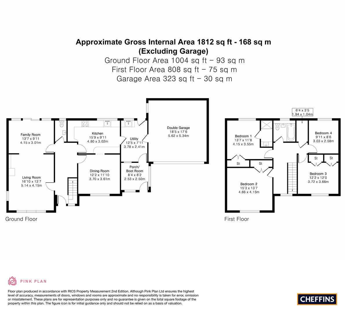 1, Flaxfields, Linton floorplan