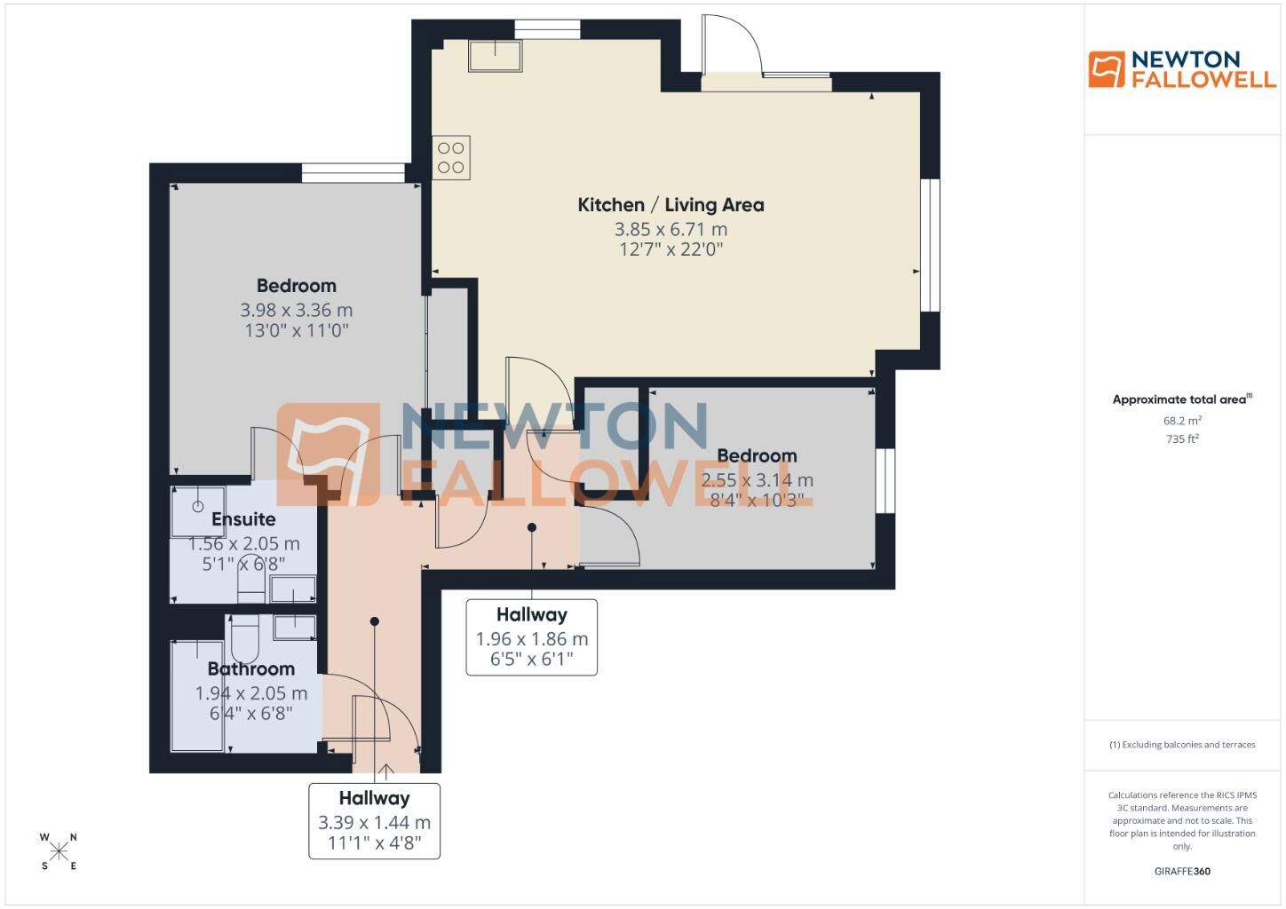 10 Keepers Gate, Broadway, Walsall floorplan