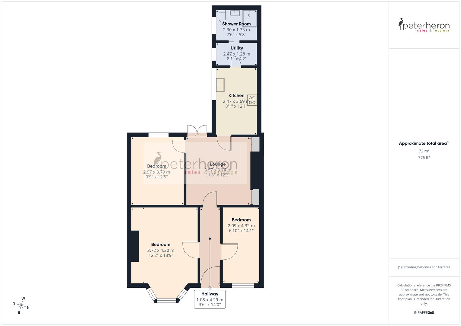 11, Hartington Street, Sunderland floorplan