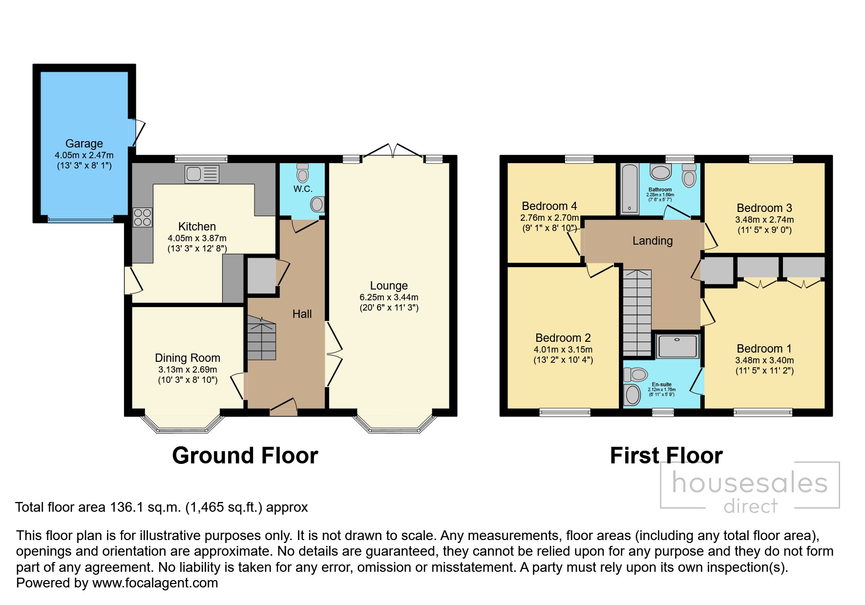 7, Lower Leys Way, Leominster floorplan