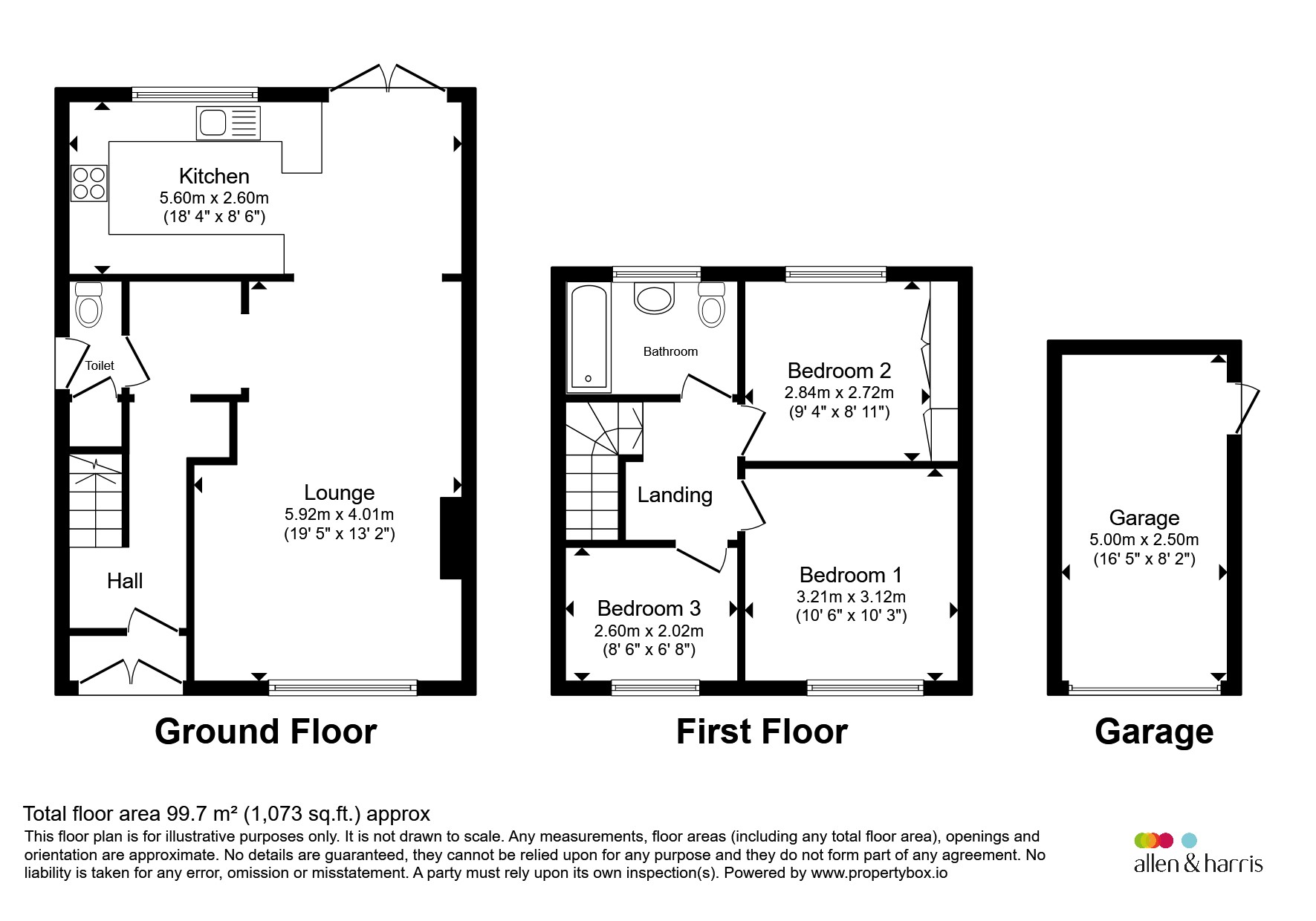22, Homefield Close, Frome floorplan