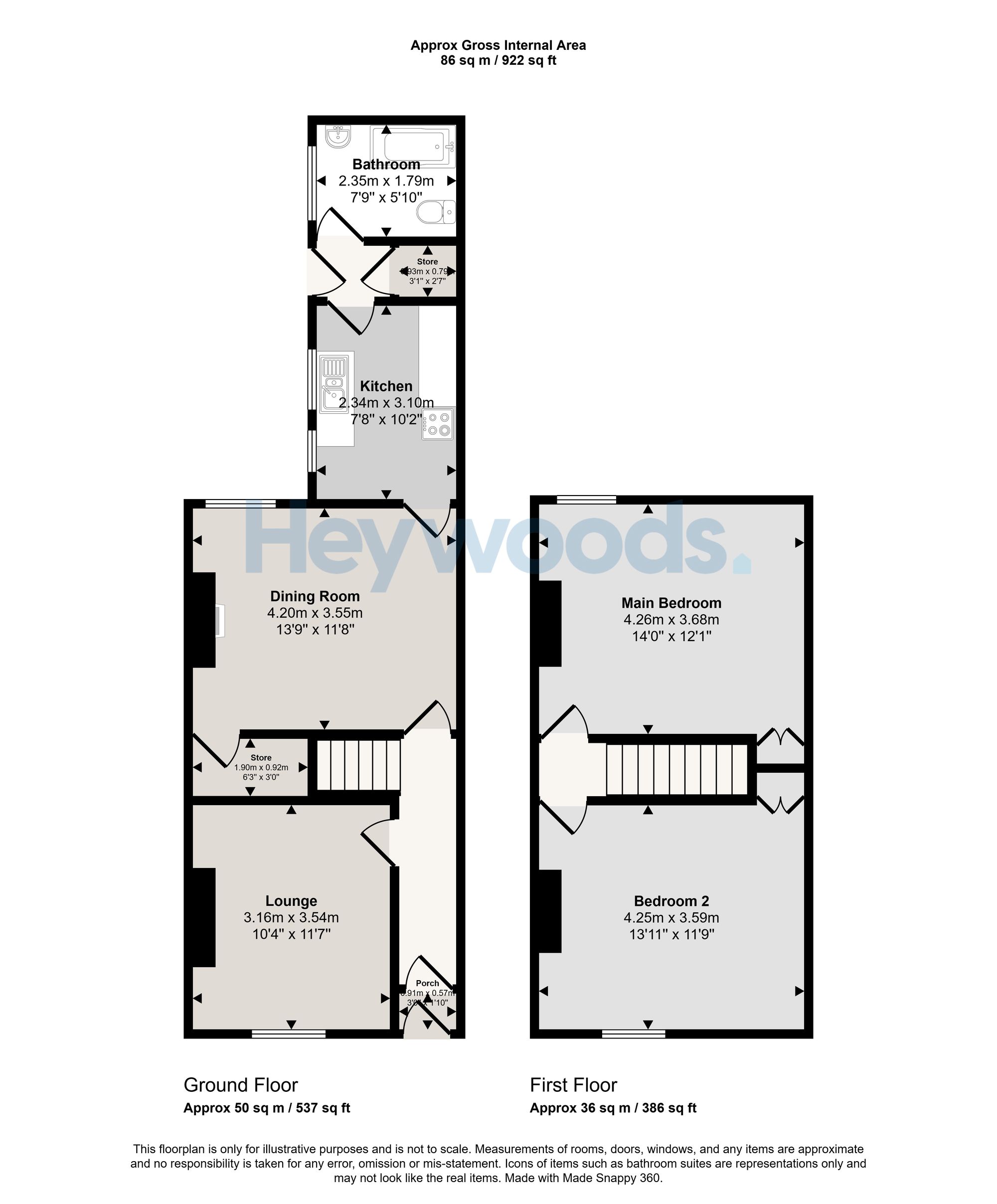 13 Hill Street, Newcastle floorplan