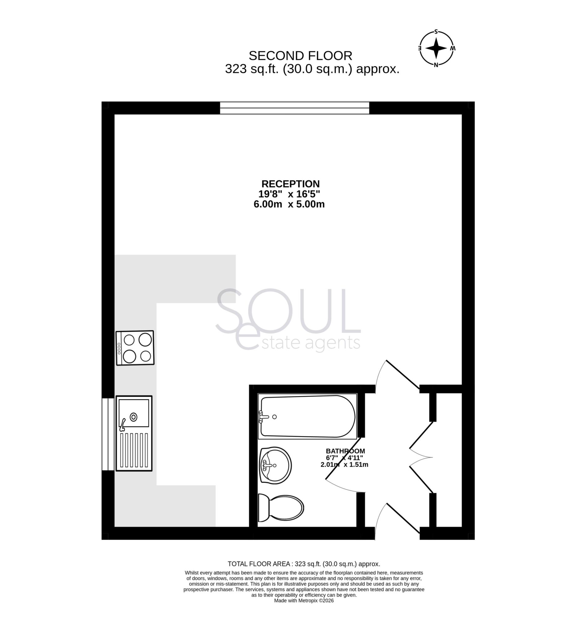 15 Forsyth Court, Cambridge Avenue, New Malden floorplan