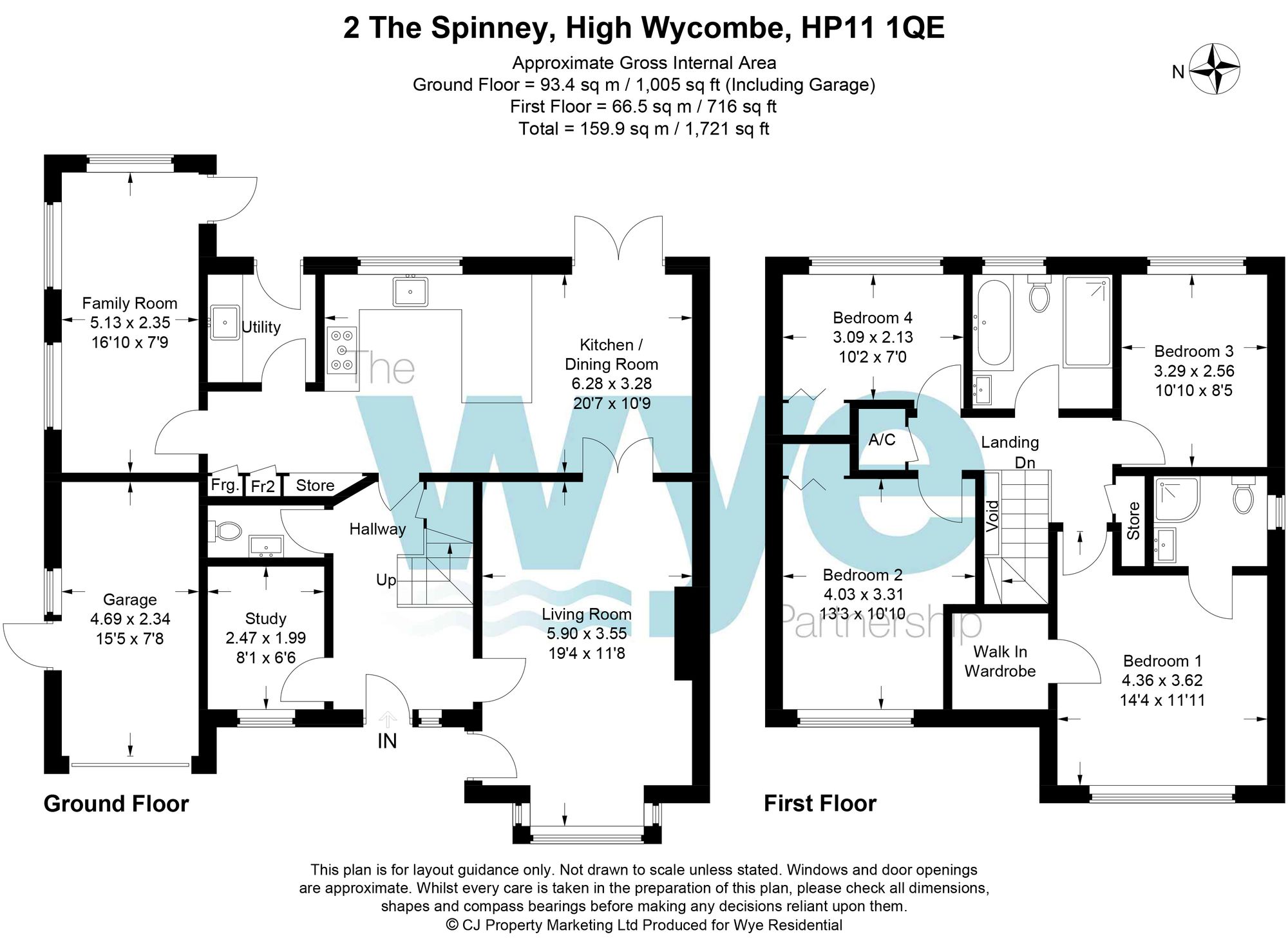 2 The Spinney, High Wycombe floorplan