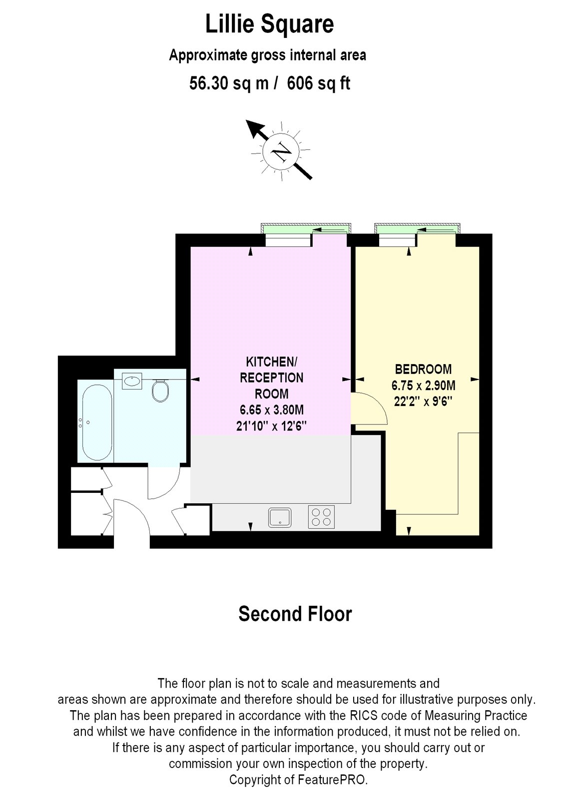 1 Bedrooms Flat for sale in Lillie Road, London SW6