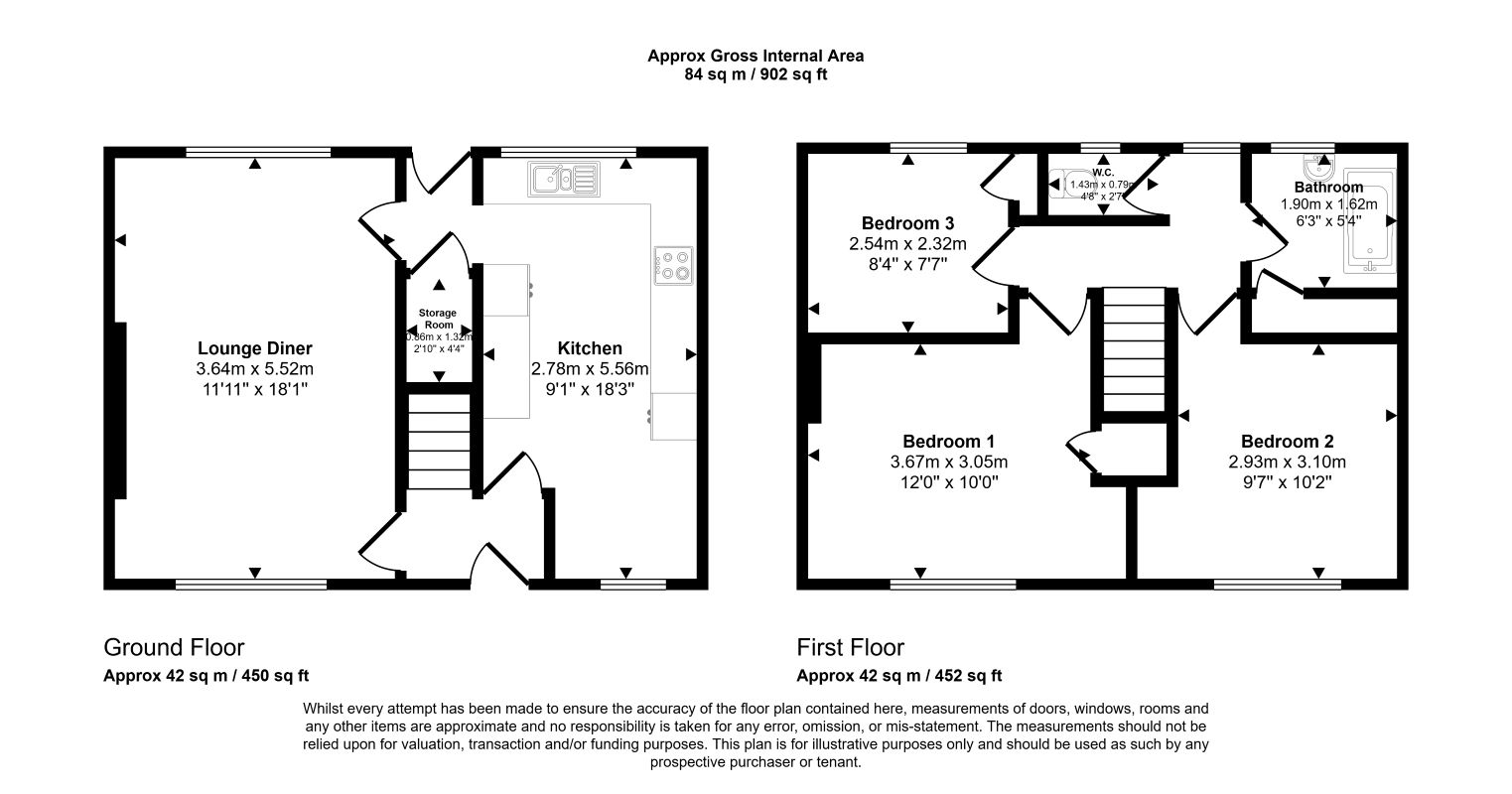 30, Rooley Heights, Sowerby Bridge floorplan