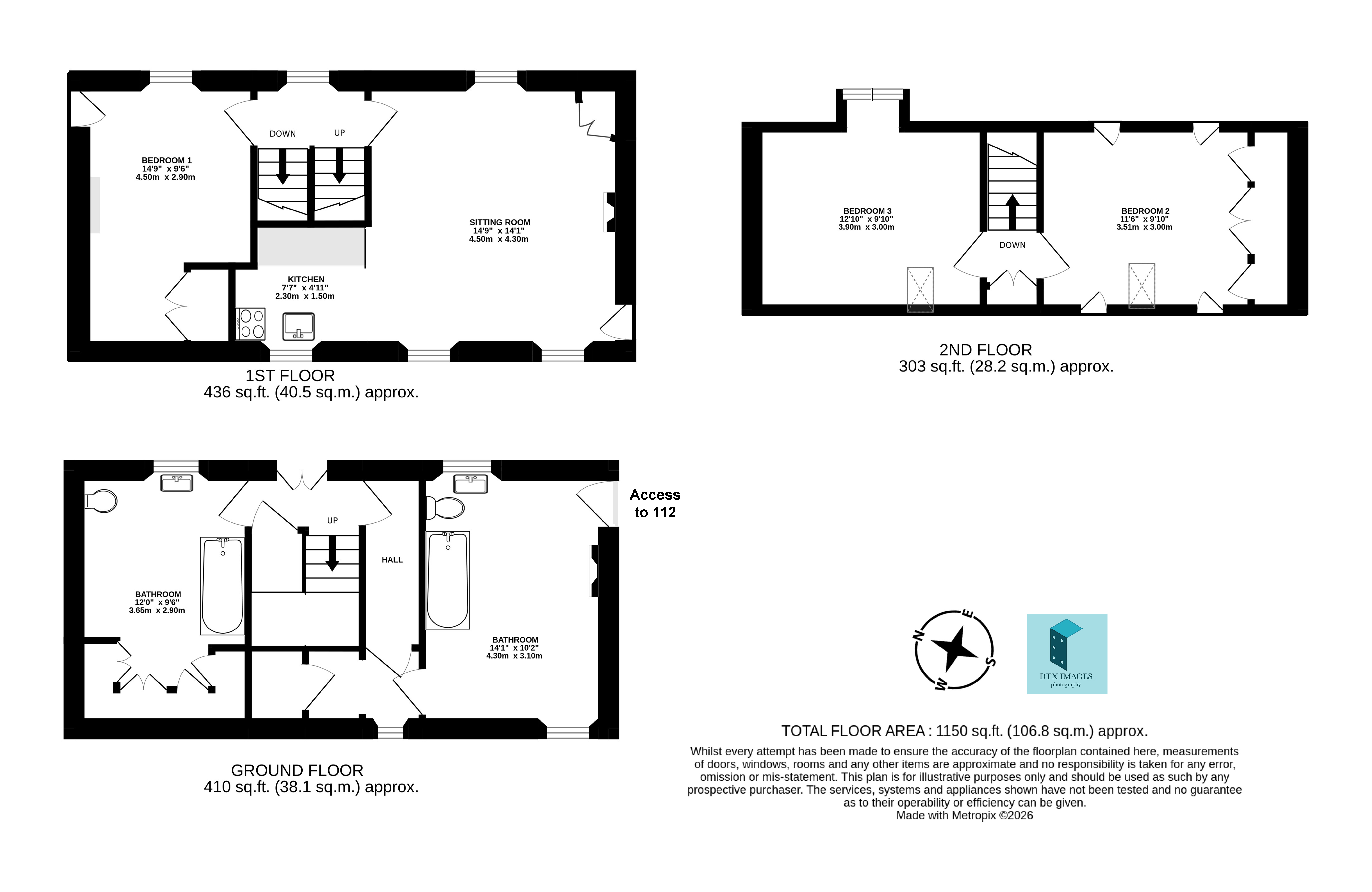 The Cottage, 112A, South Street, Fife floorplan