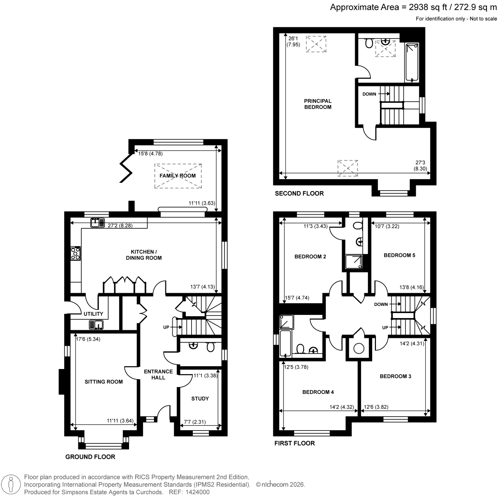 Firsdown,, Leatherhead Road, Bookham floorplan