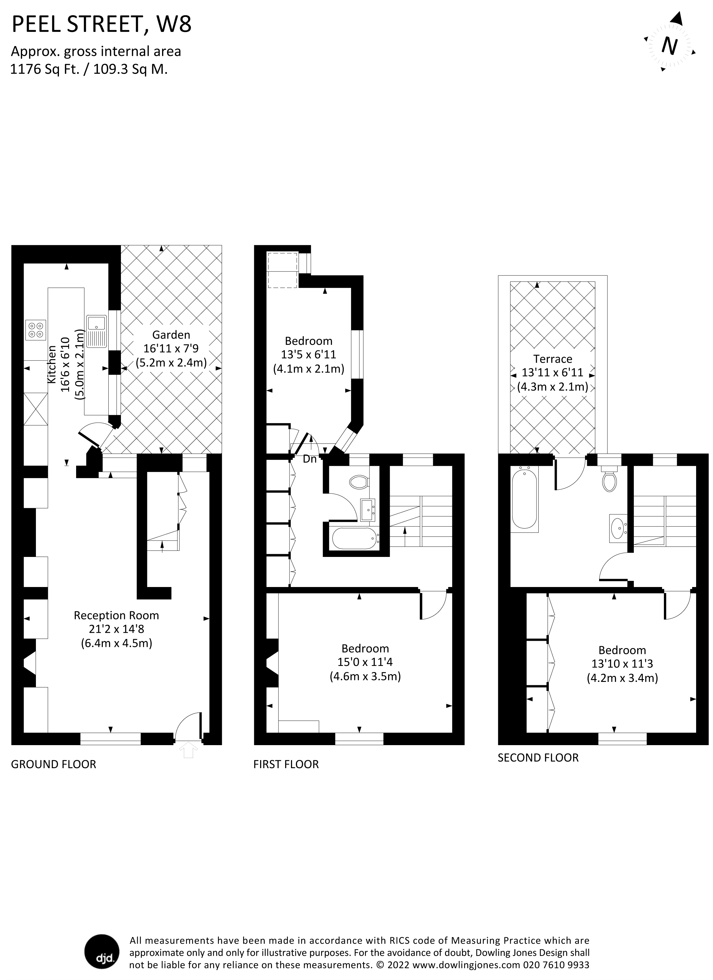 71, Peel Street, London floorplan