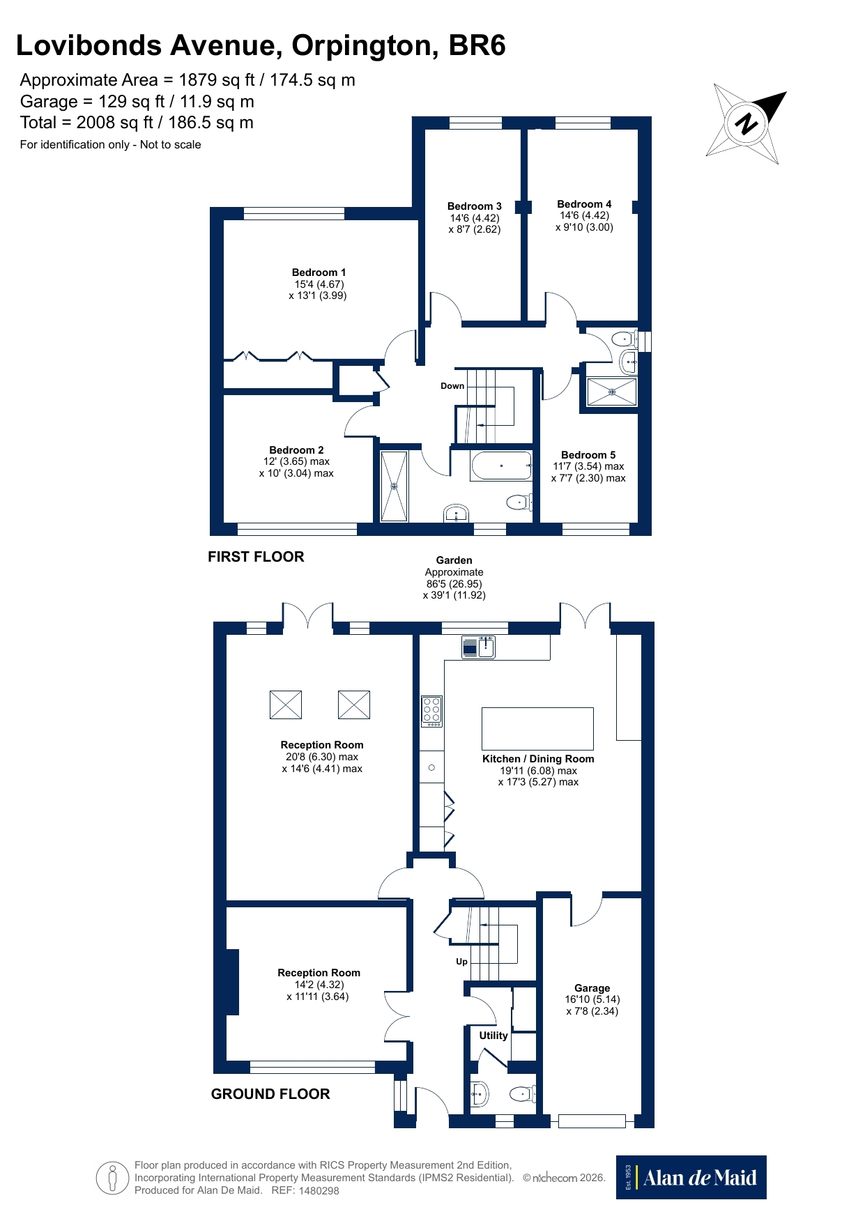 141, Lovibonds Avenue, Orpington floorplan
